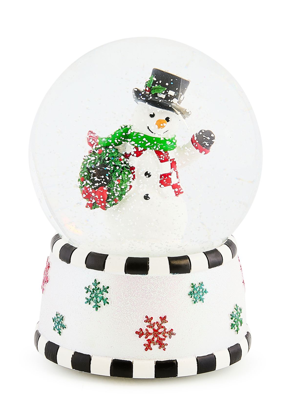 Check It Out Snowman Snow Globe