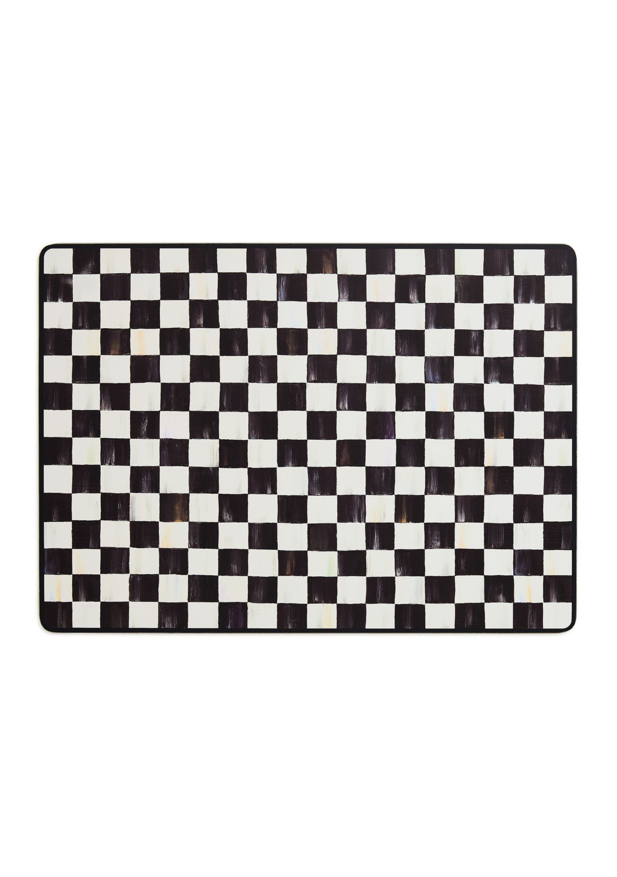Check Cork Back Placemats - Set of 4