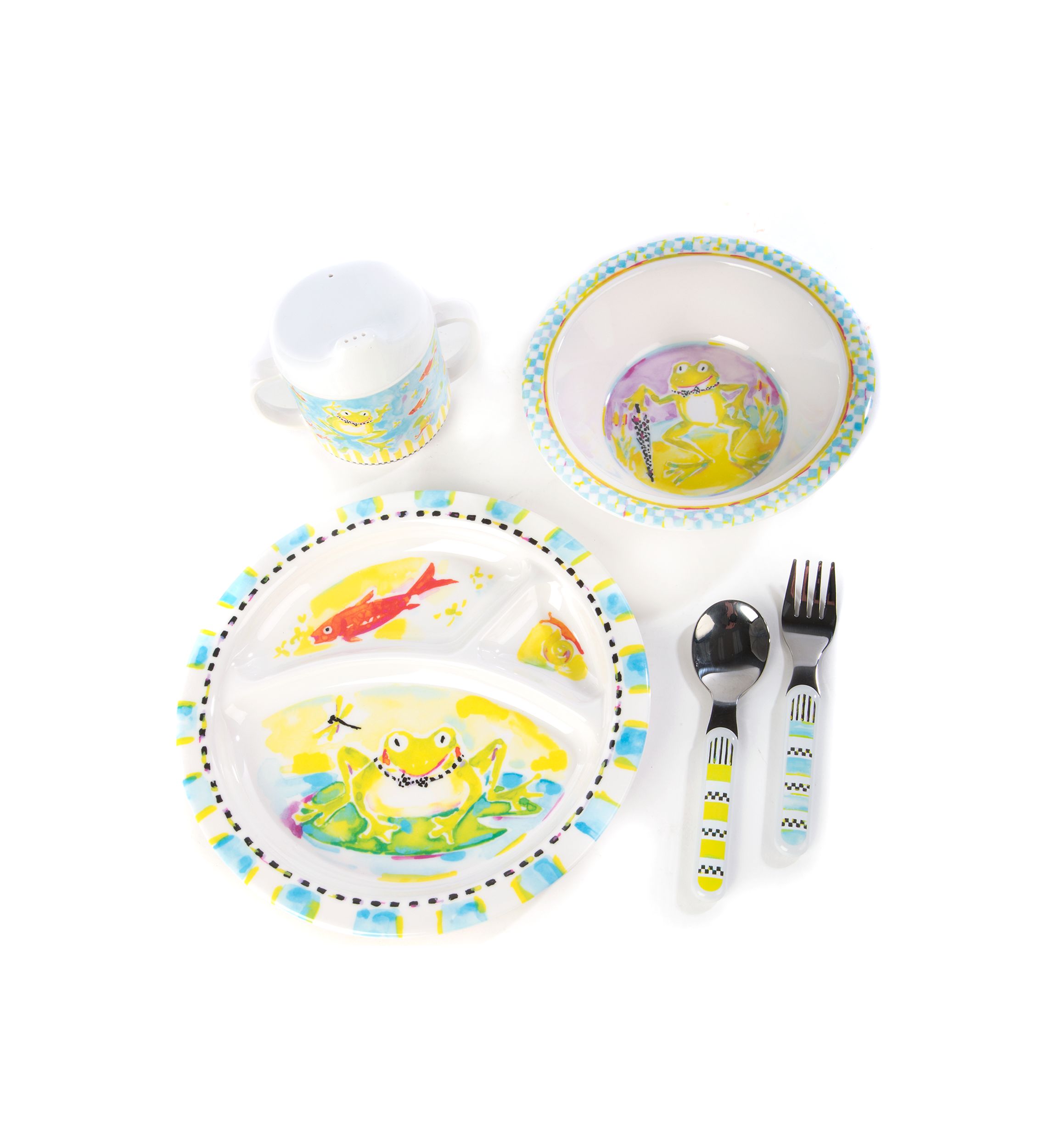 Frog Toddlers Dinnerware Set
