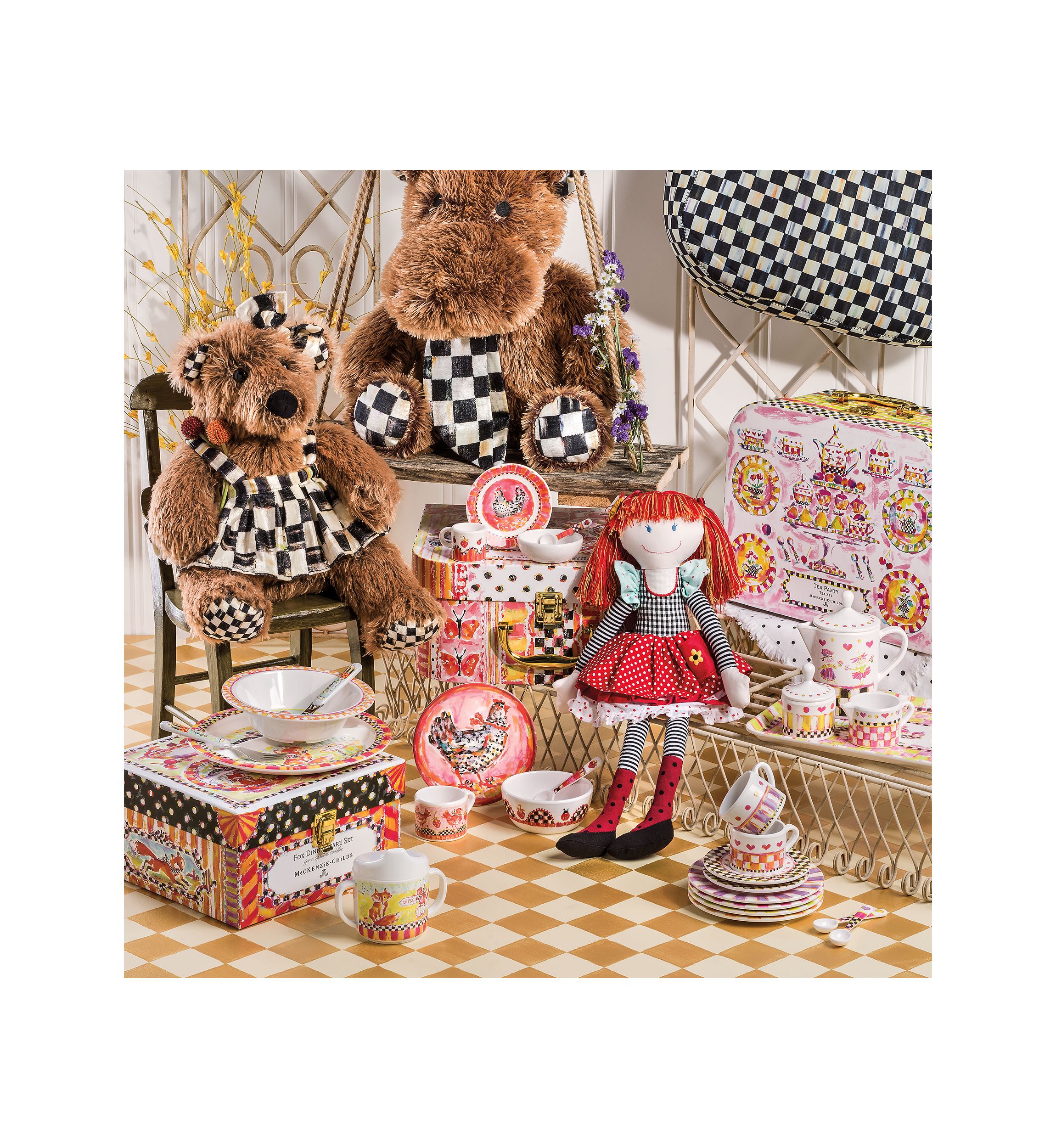 Fox Toddlers Dinnerware Set