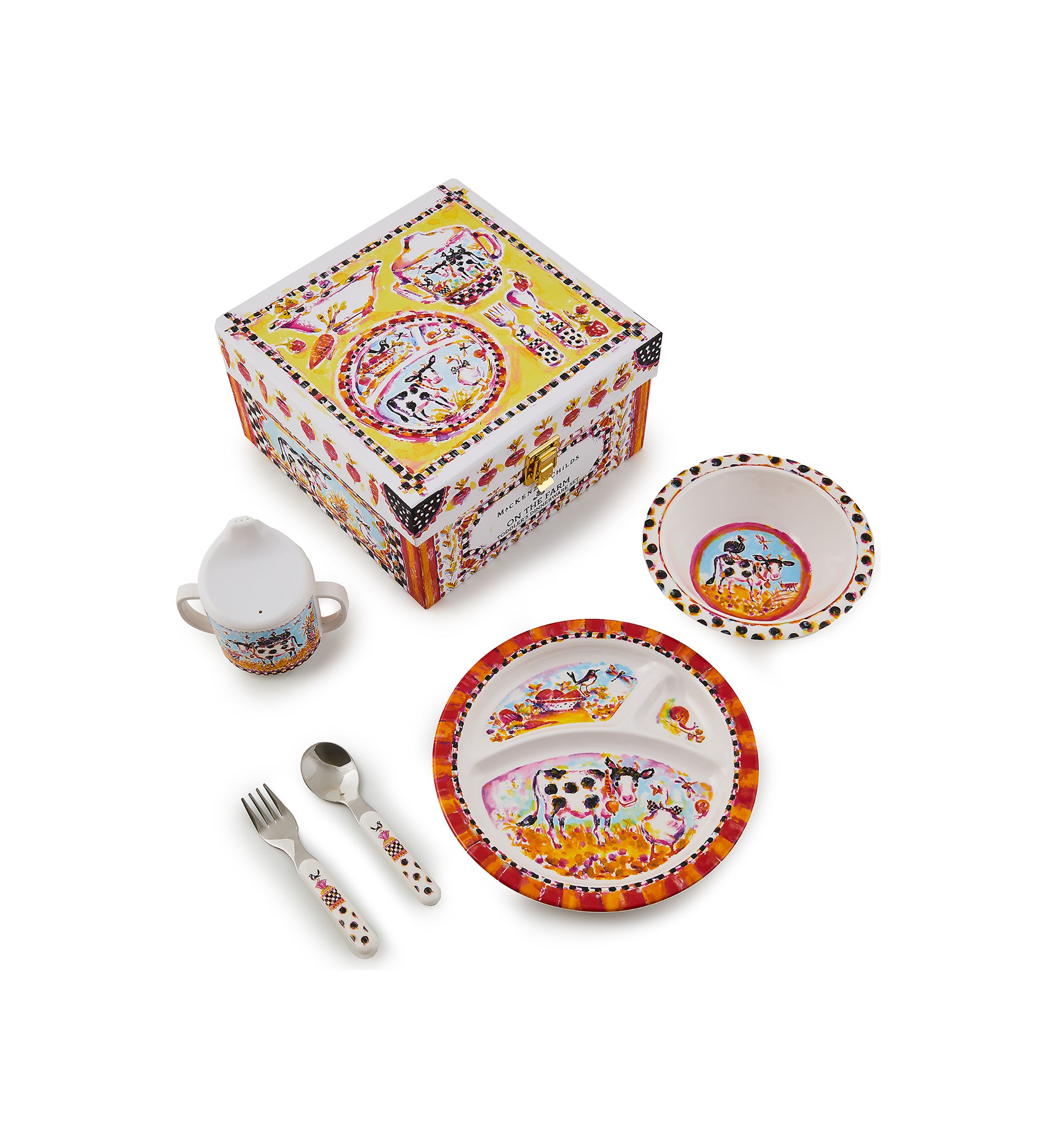 On the Farm Toddlers Dinnerware Set