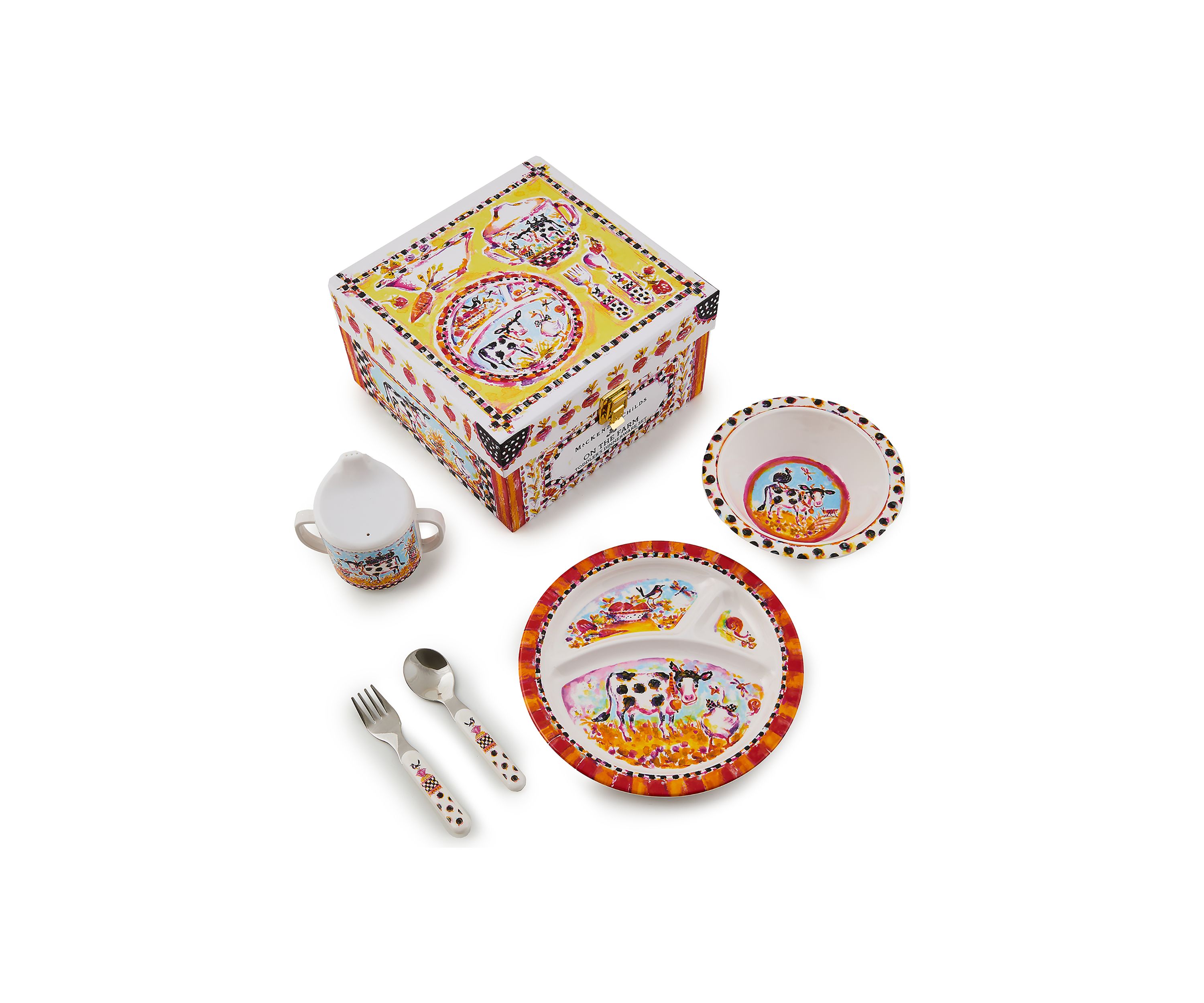 On the Farm Toddlers Dinnerware Set