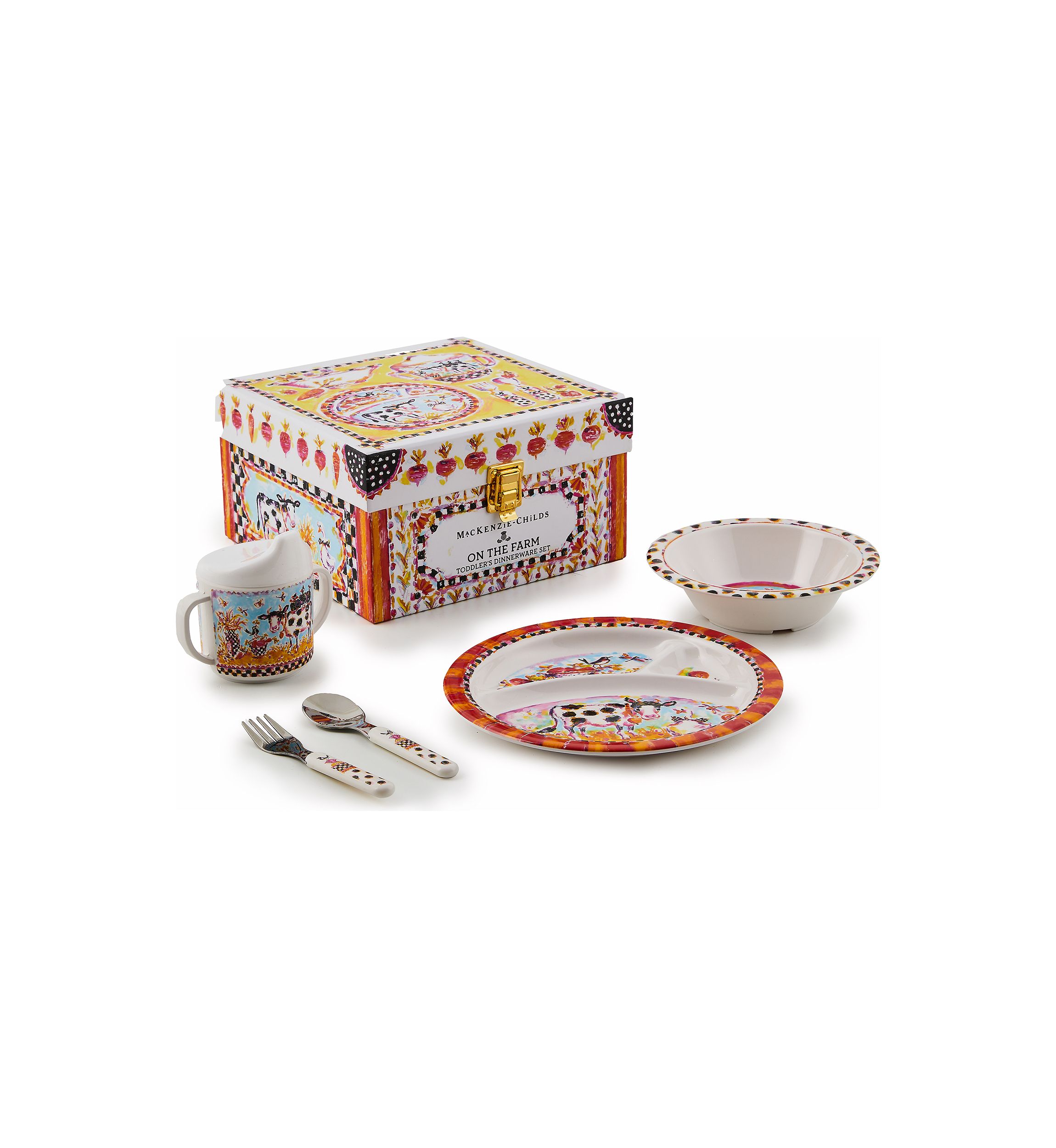 On the Farm Toddlers Dinnerware Set