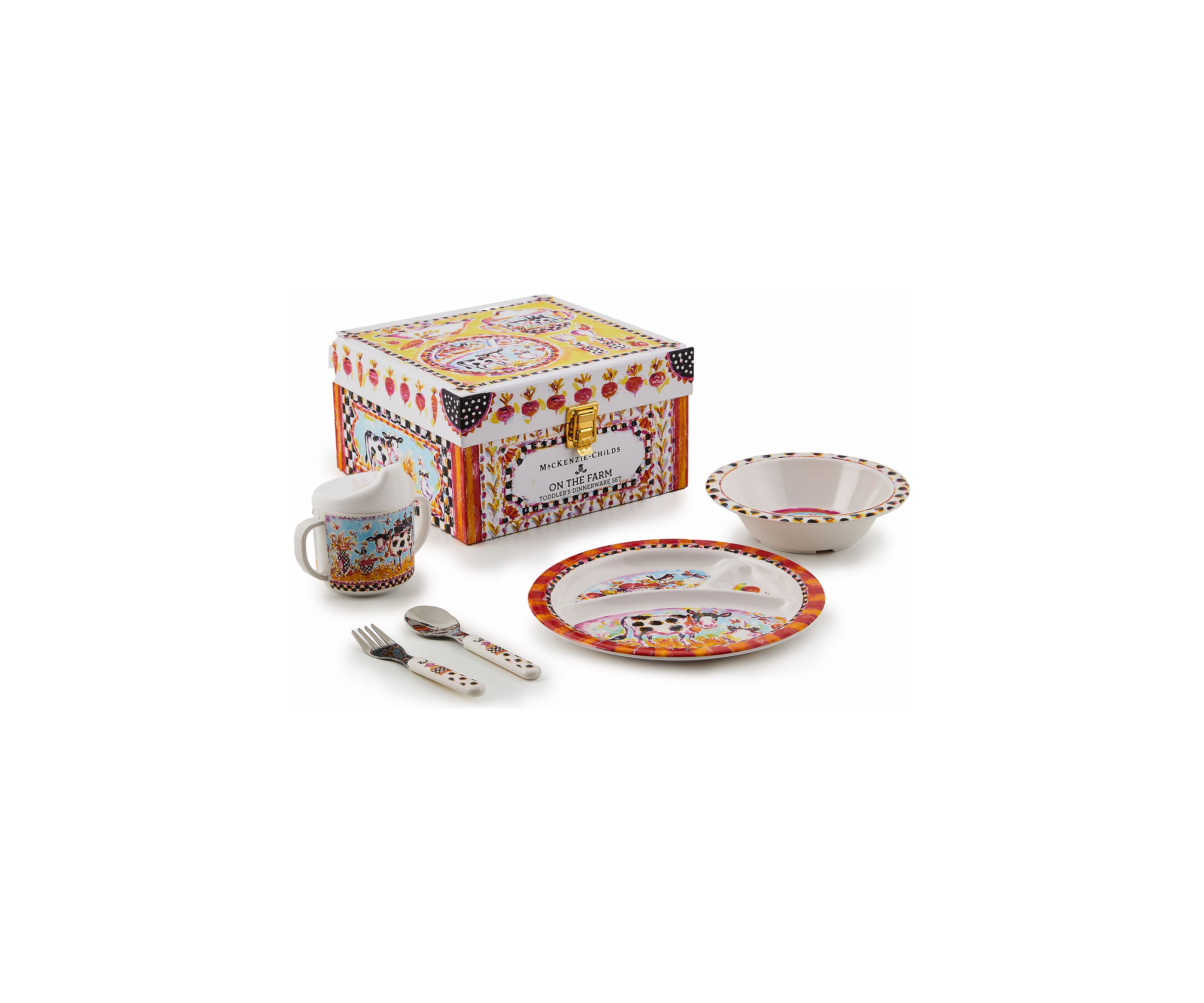 On the Farm Toddlers Dinnerware Set