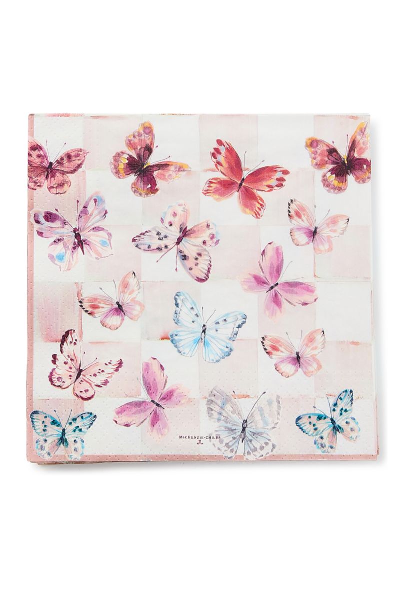 Butterfly Hill Dinner Paper Napkins - 20 Pack