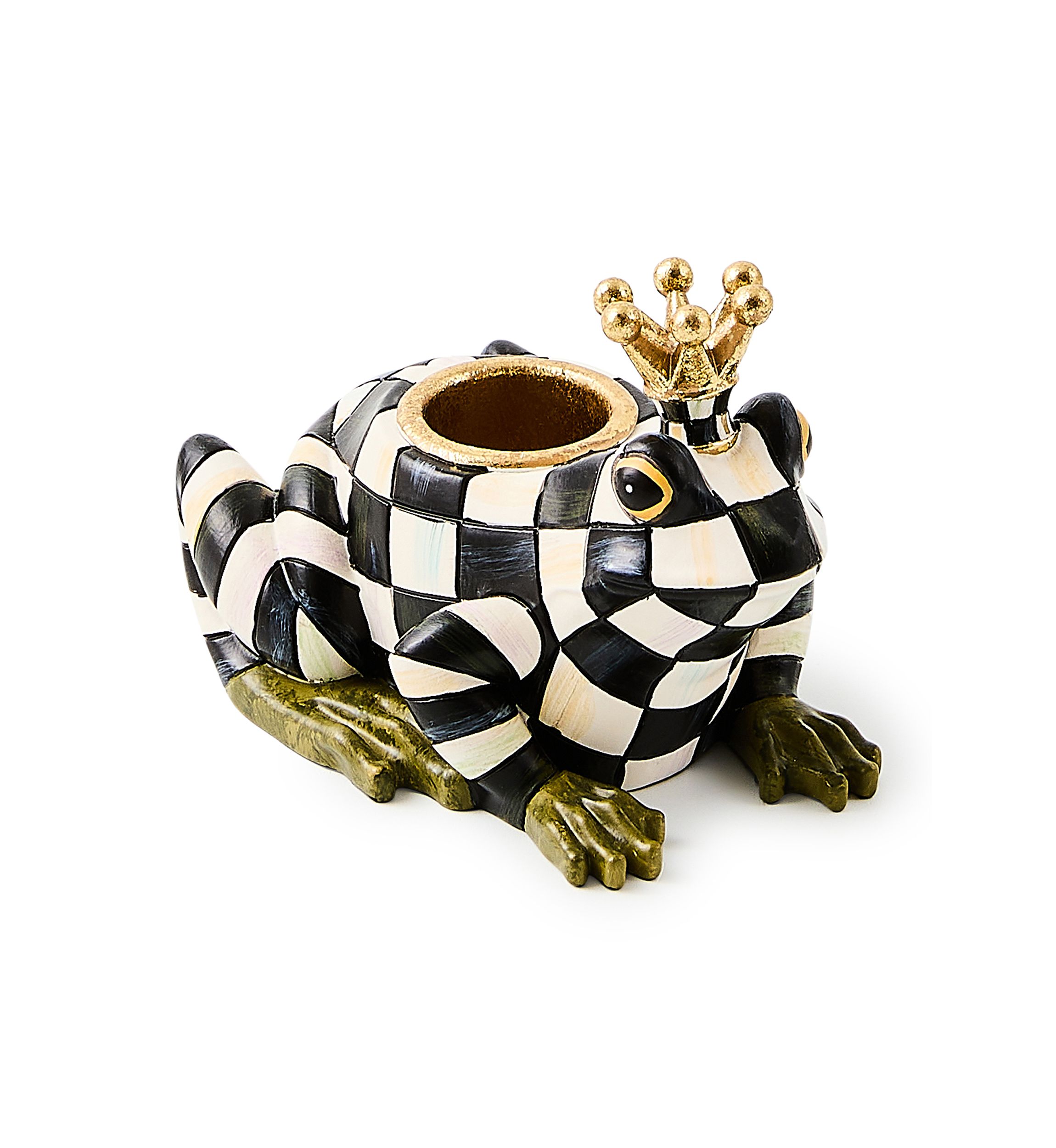 Frog Prince Candle Holder