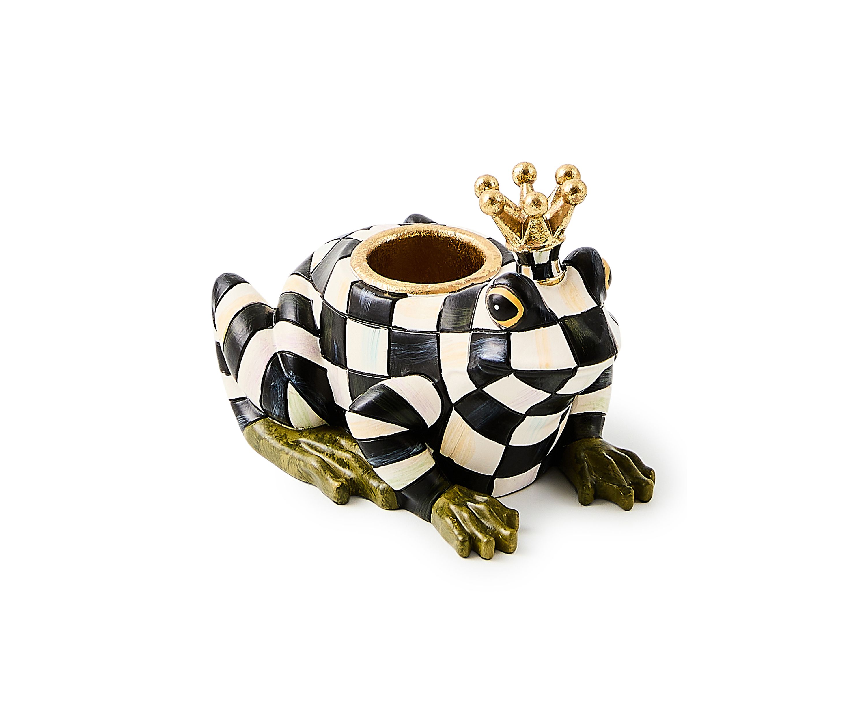 Frog Prince Candle Holder