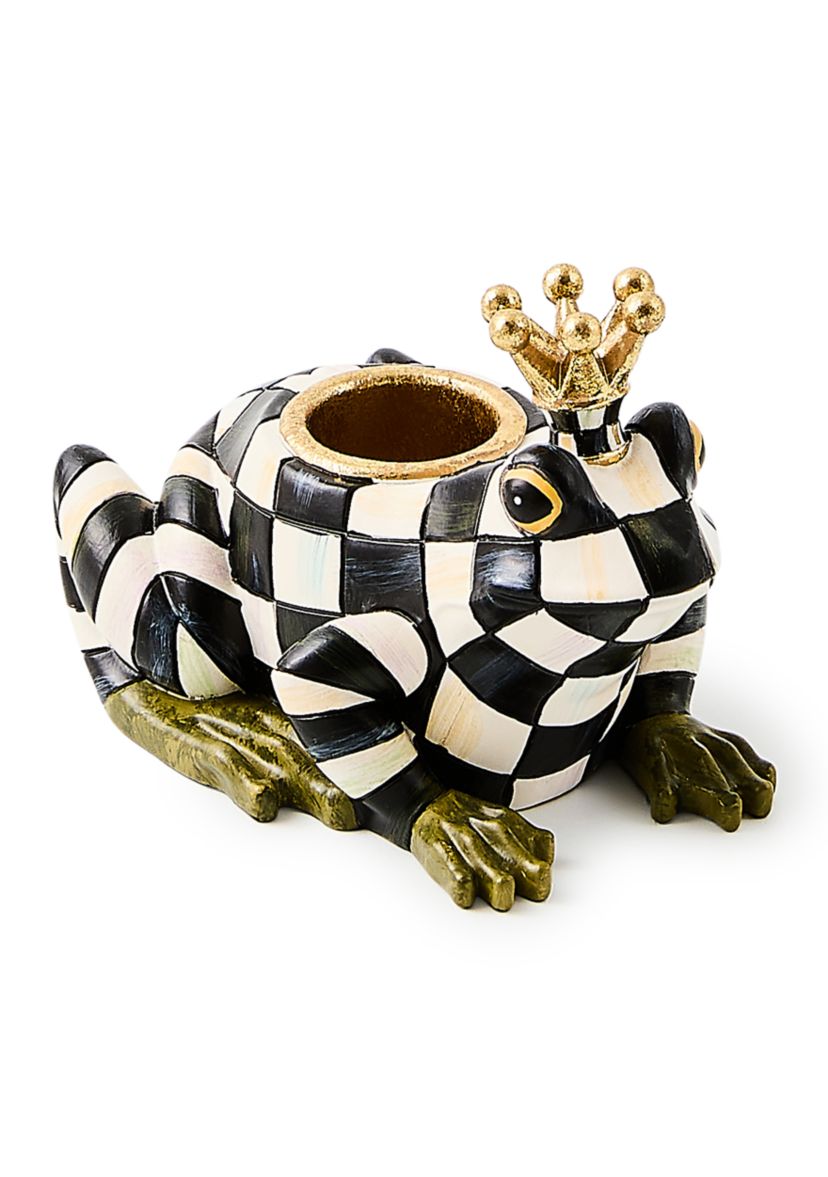 Frog Prince Candle Holder