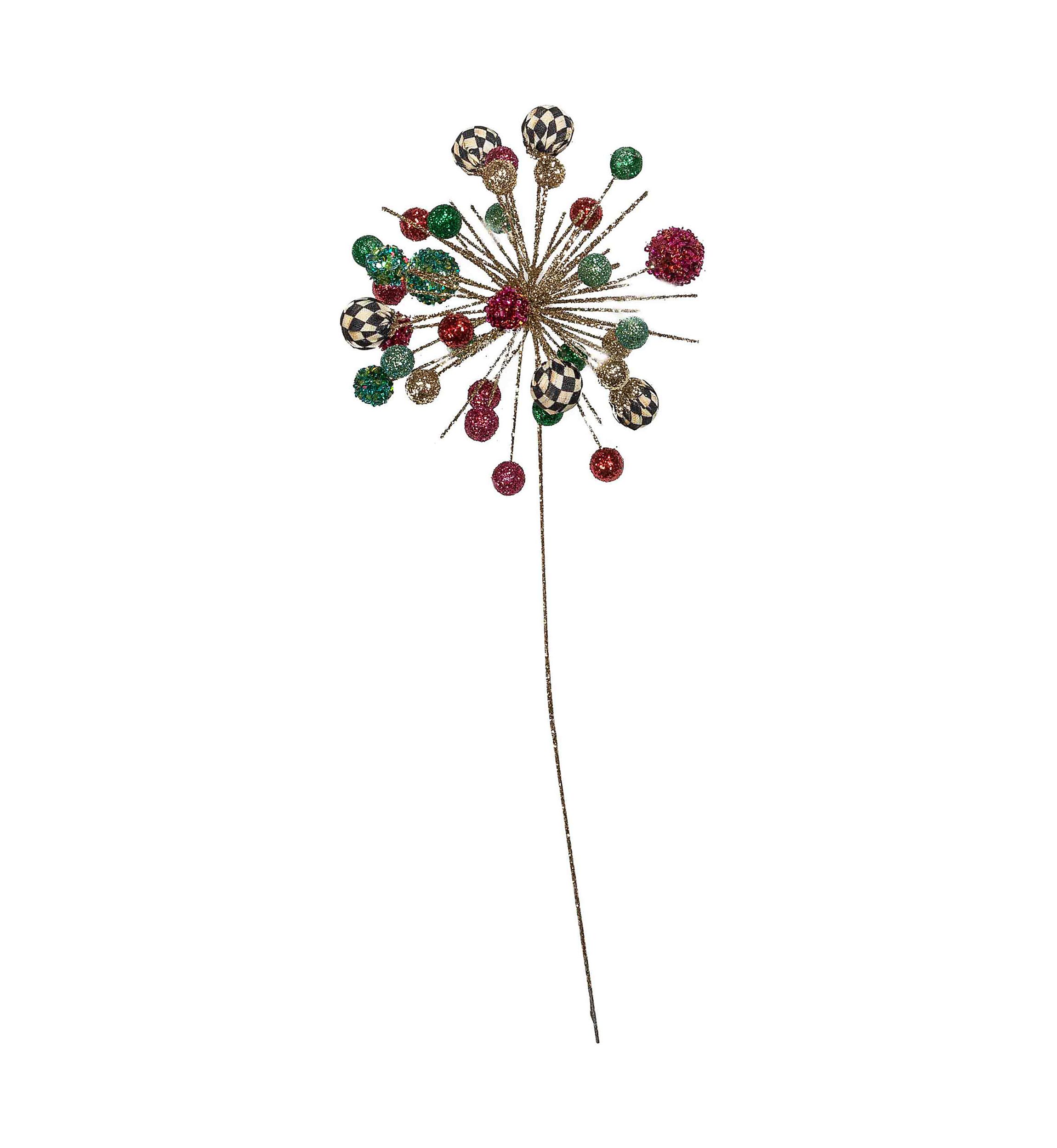 Granny Kitsch Firework Stem Decoration
