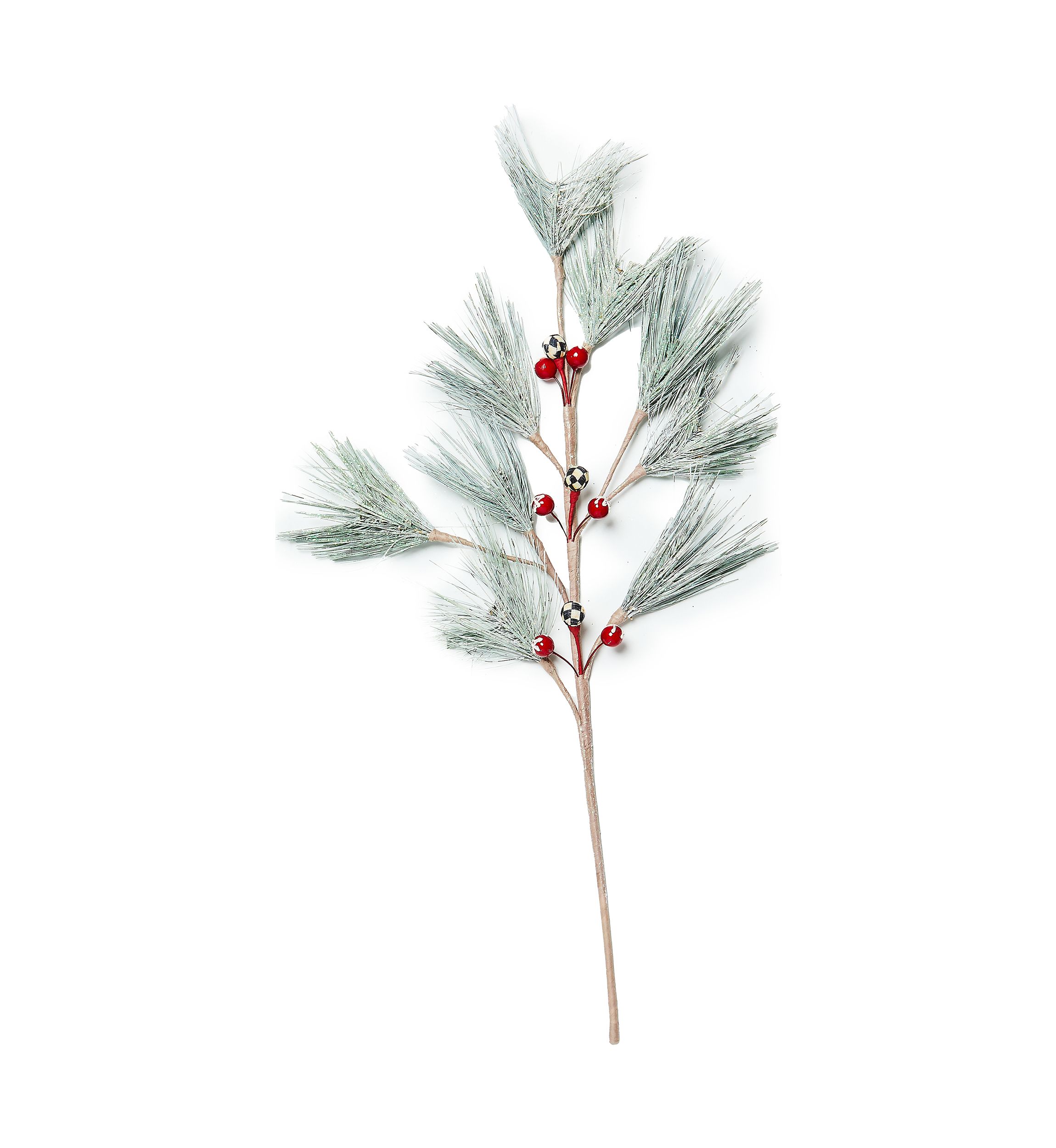 Farmhouse Holiday Spruce Spray Stem