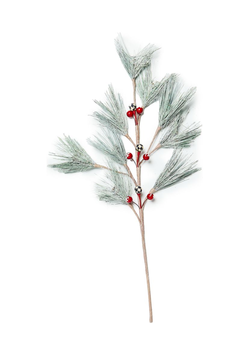 Farmhouse Holiday Spruce Spray Stem