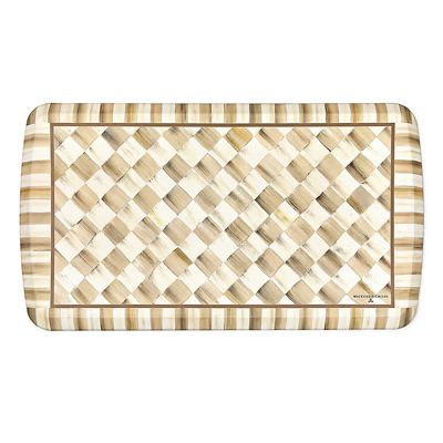 MacKenzie-Childs Mocha Check 20" x 36" GelPro Comfort Mat