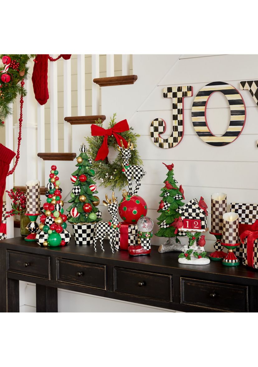 Jolly Holiday Bauble Christmas Tree