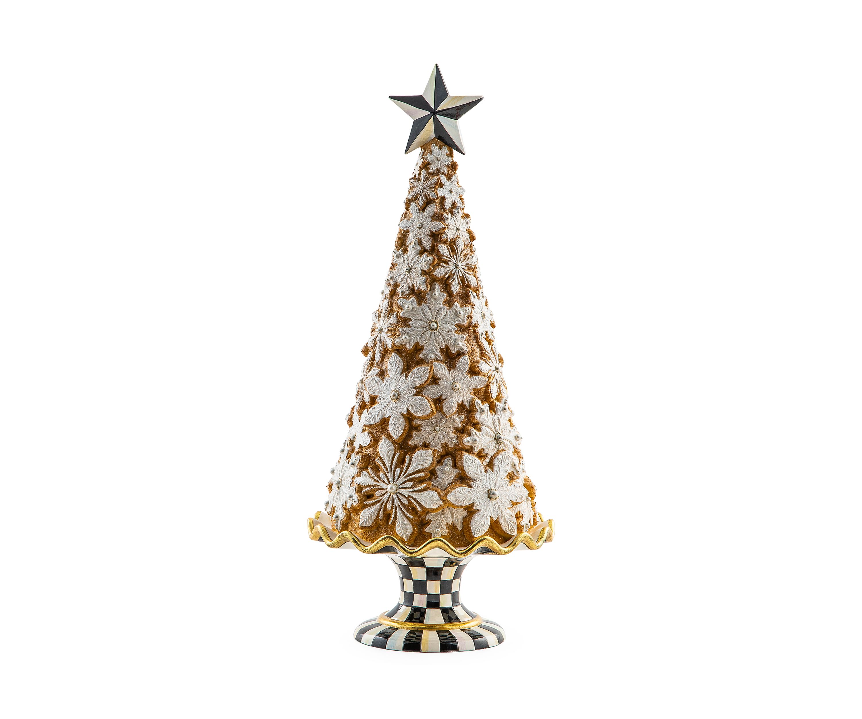 Gingerbread Snowflake Tree