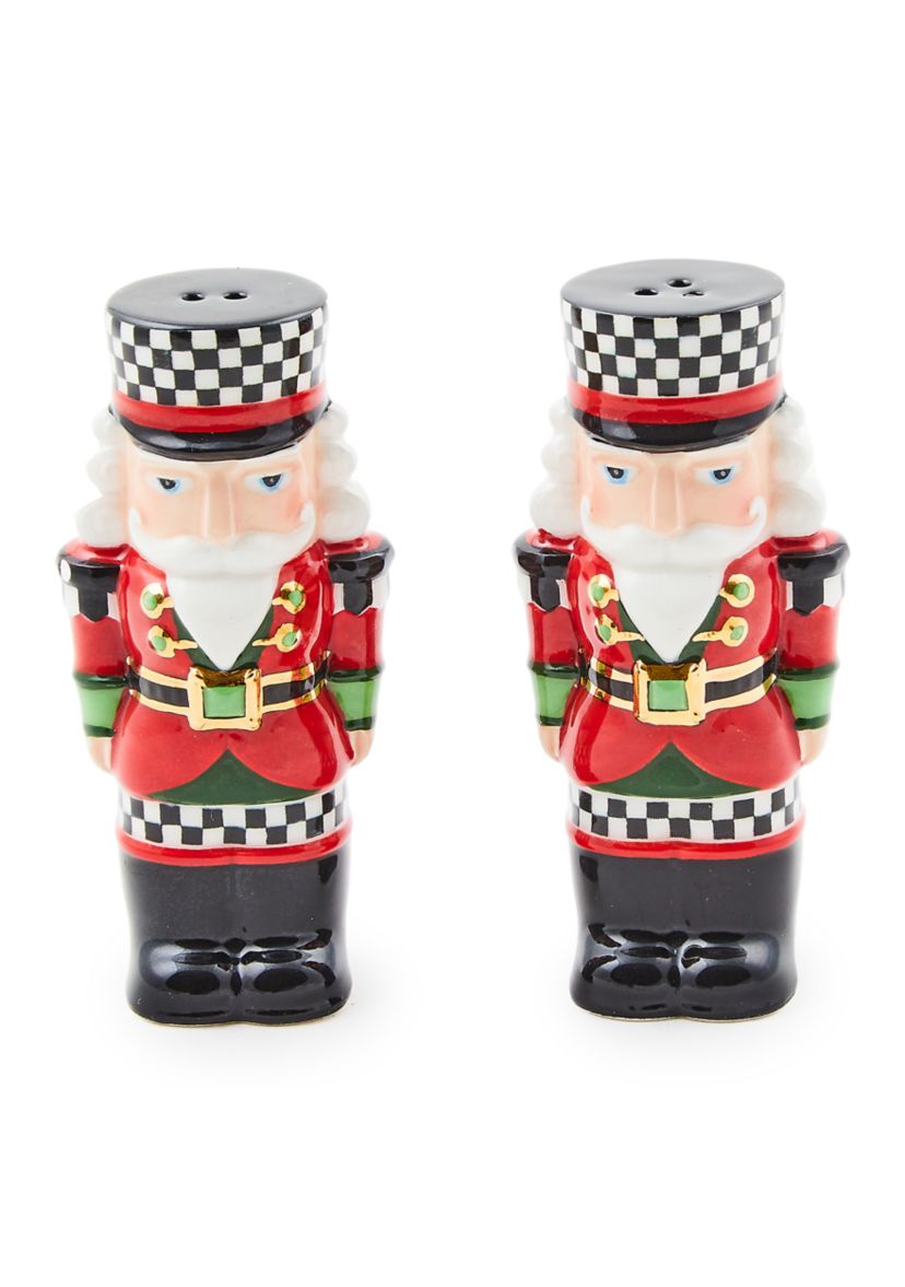 Classic Courtly Nutcracker Salt & Pepper Shakers