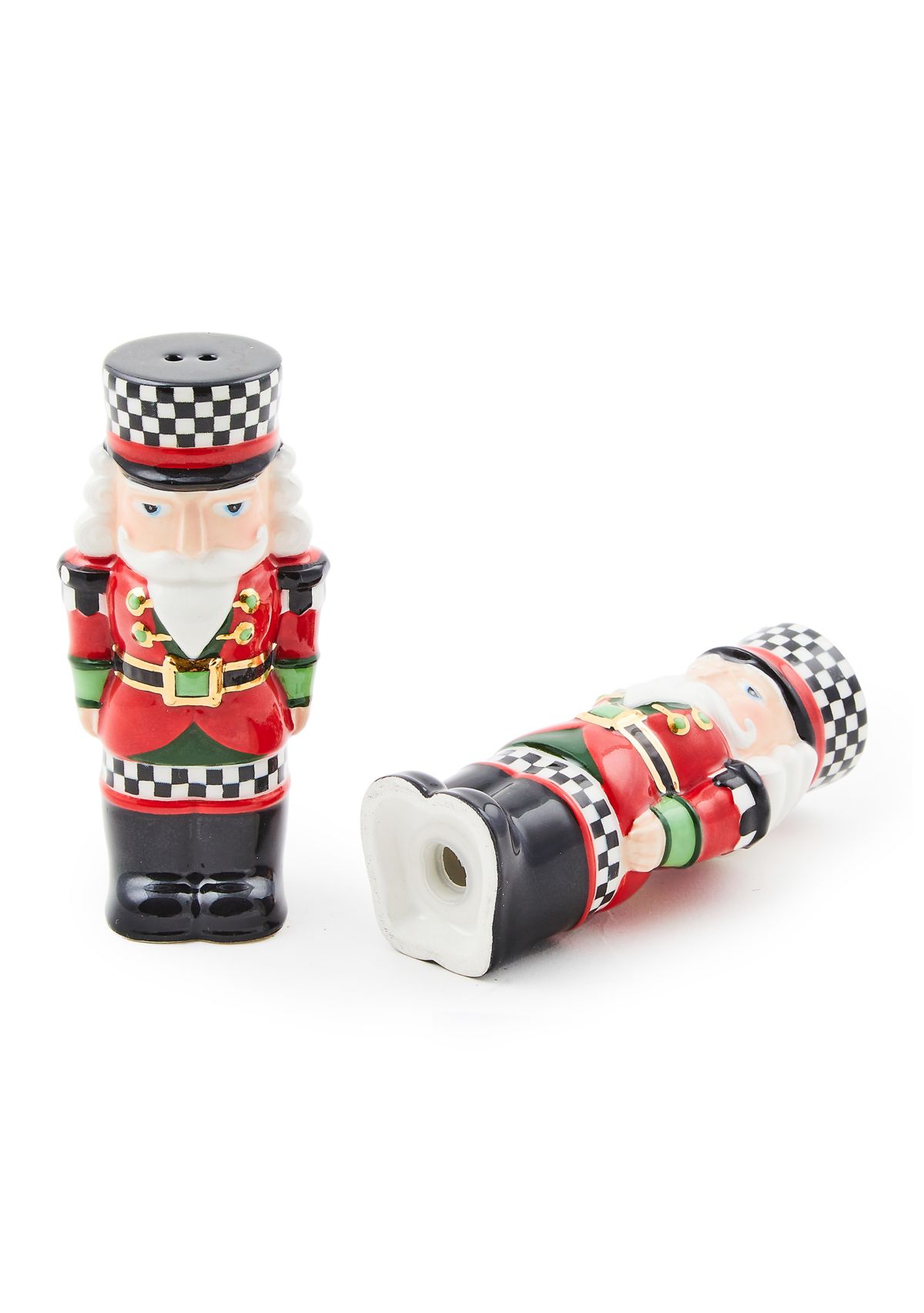 Classic Courtly Nutcracker Salt & Pepper Shakers