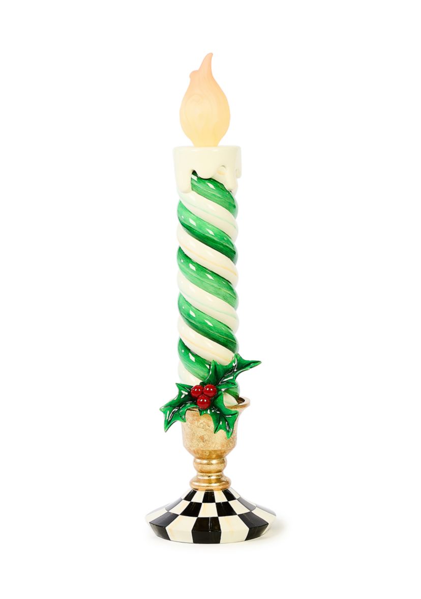 Check It Out Illuminated Medium Trophy Candle