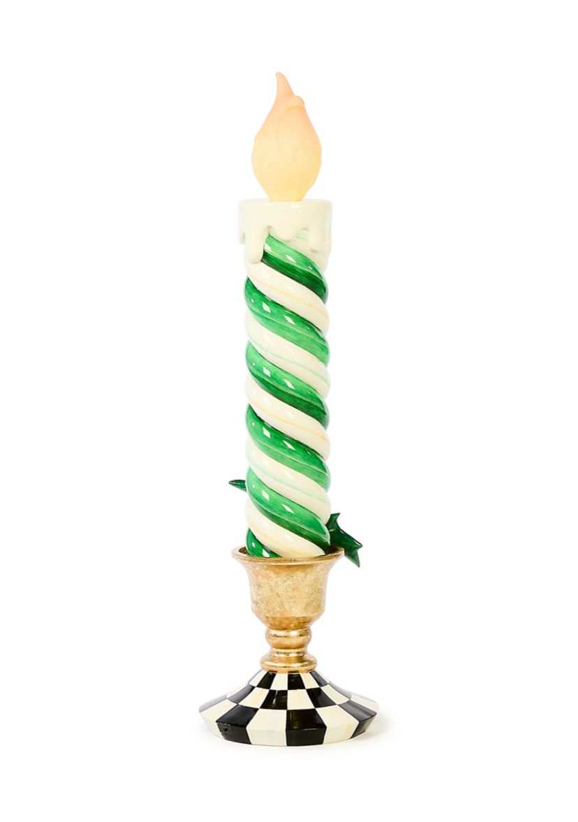 Check It Out Illuminated Medium Trophy Candle