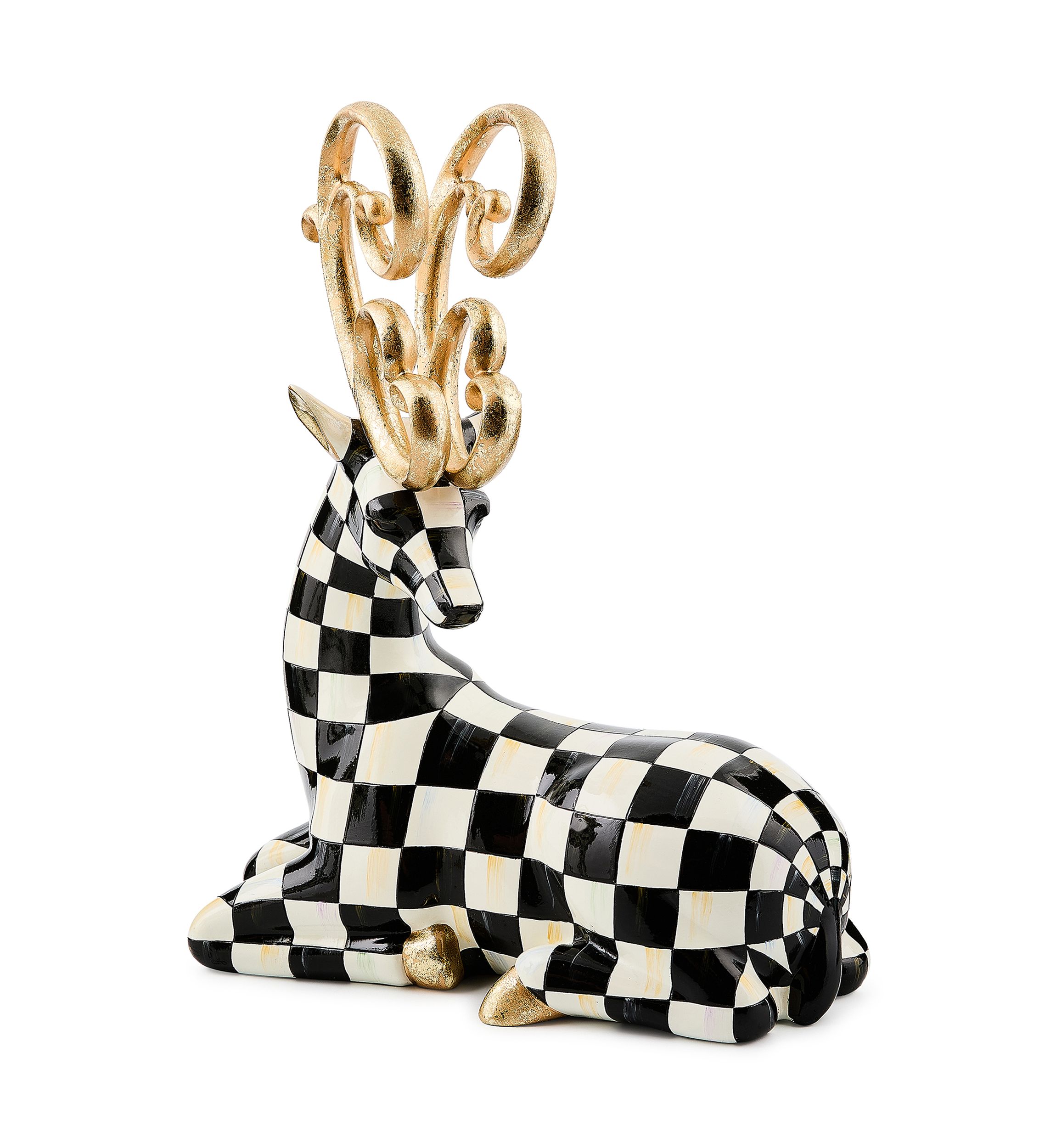 Courtly Noel Resting Deer