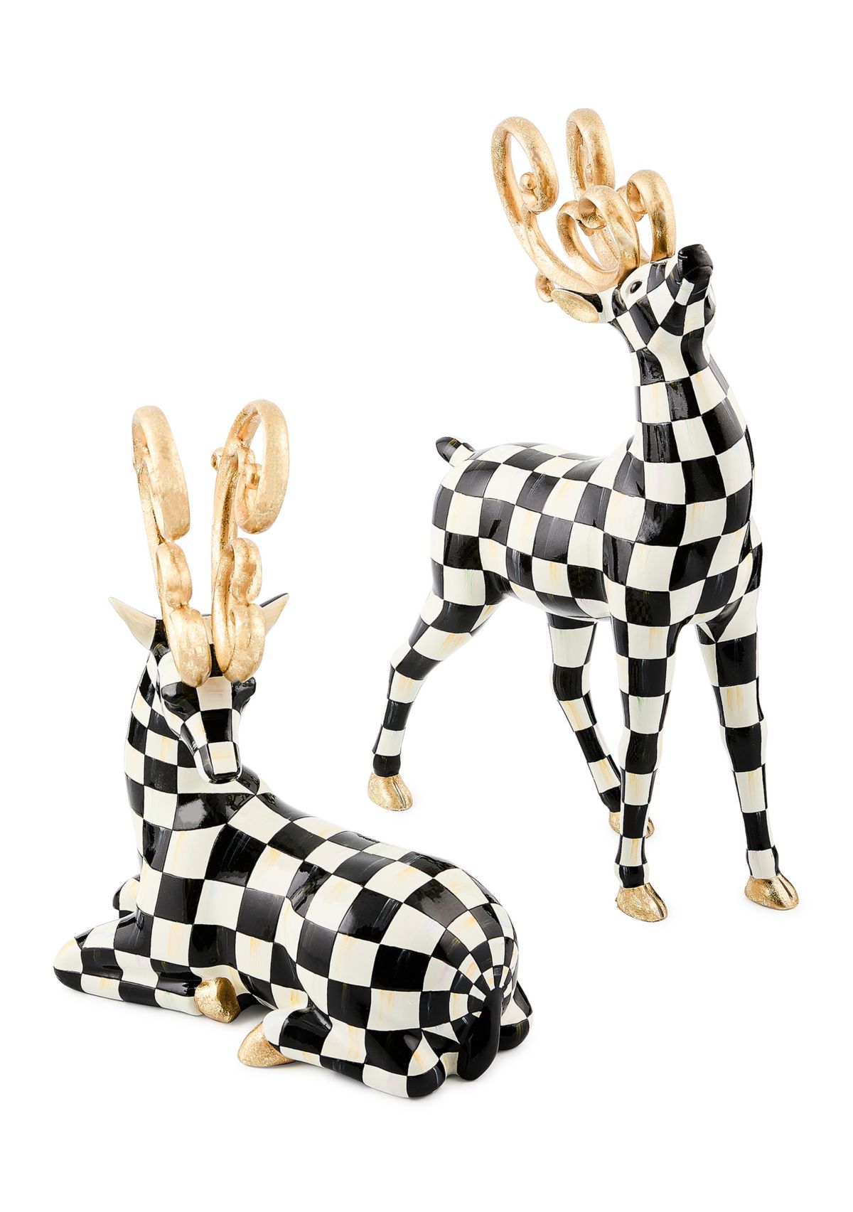 Courtly Noel Resting Deer