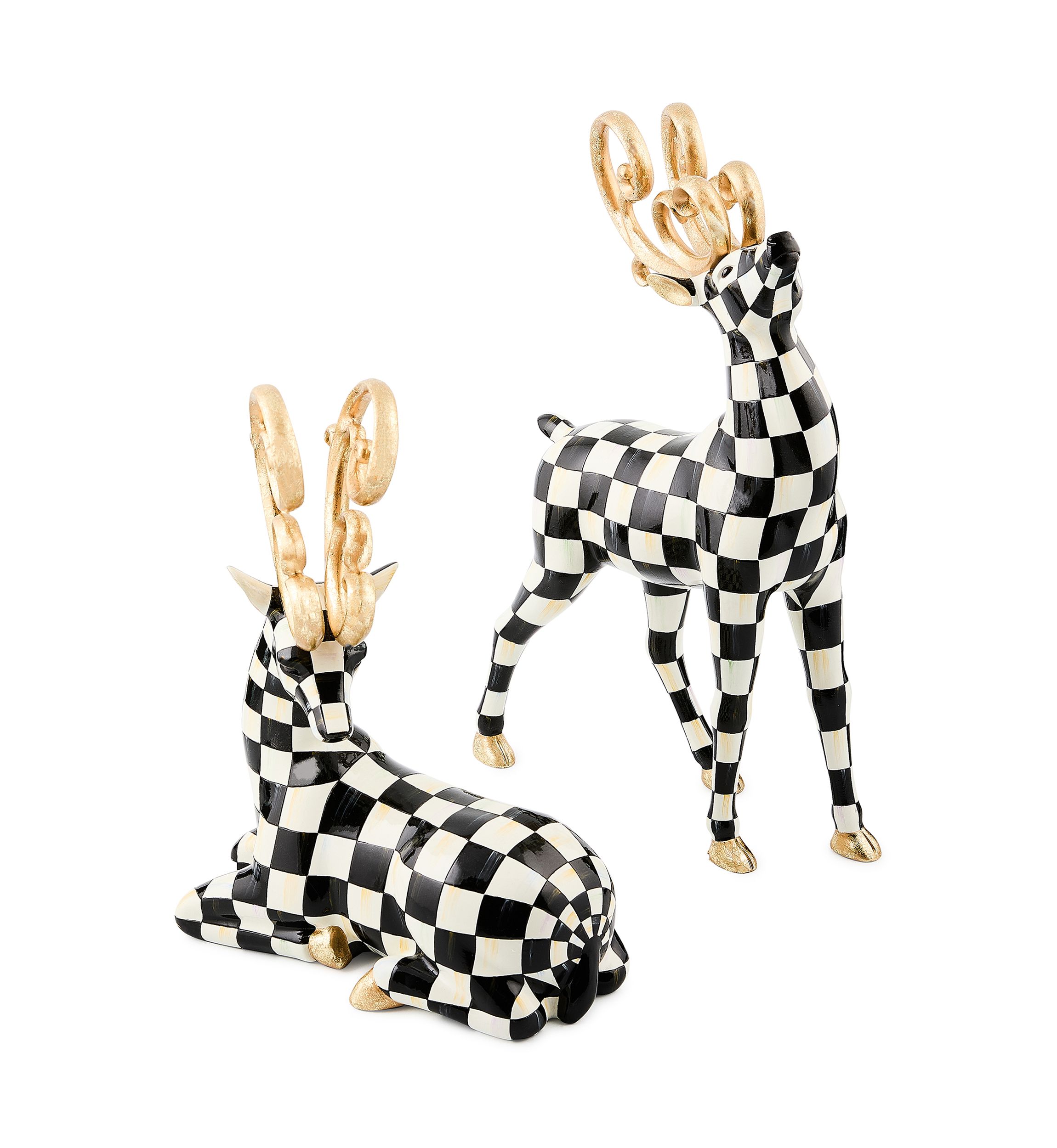 Courtly Noel Resting Deer
