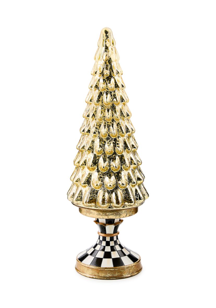  Courtly Noel Illuminated Glass Tree