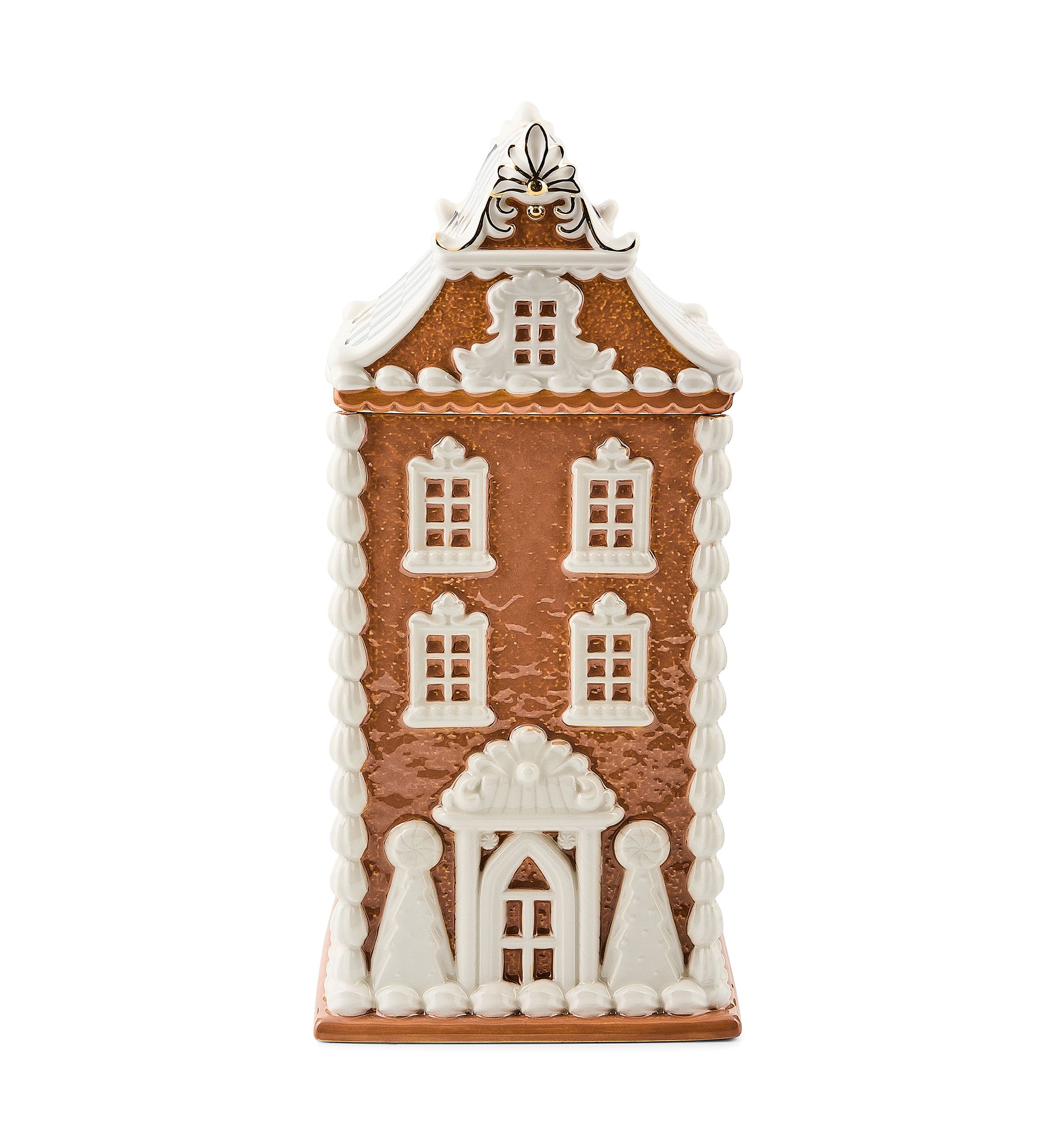 Gingerbread House Ceramic Cookie Jar
