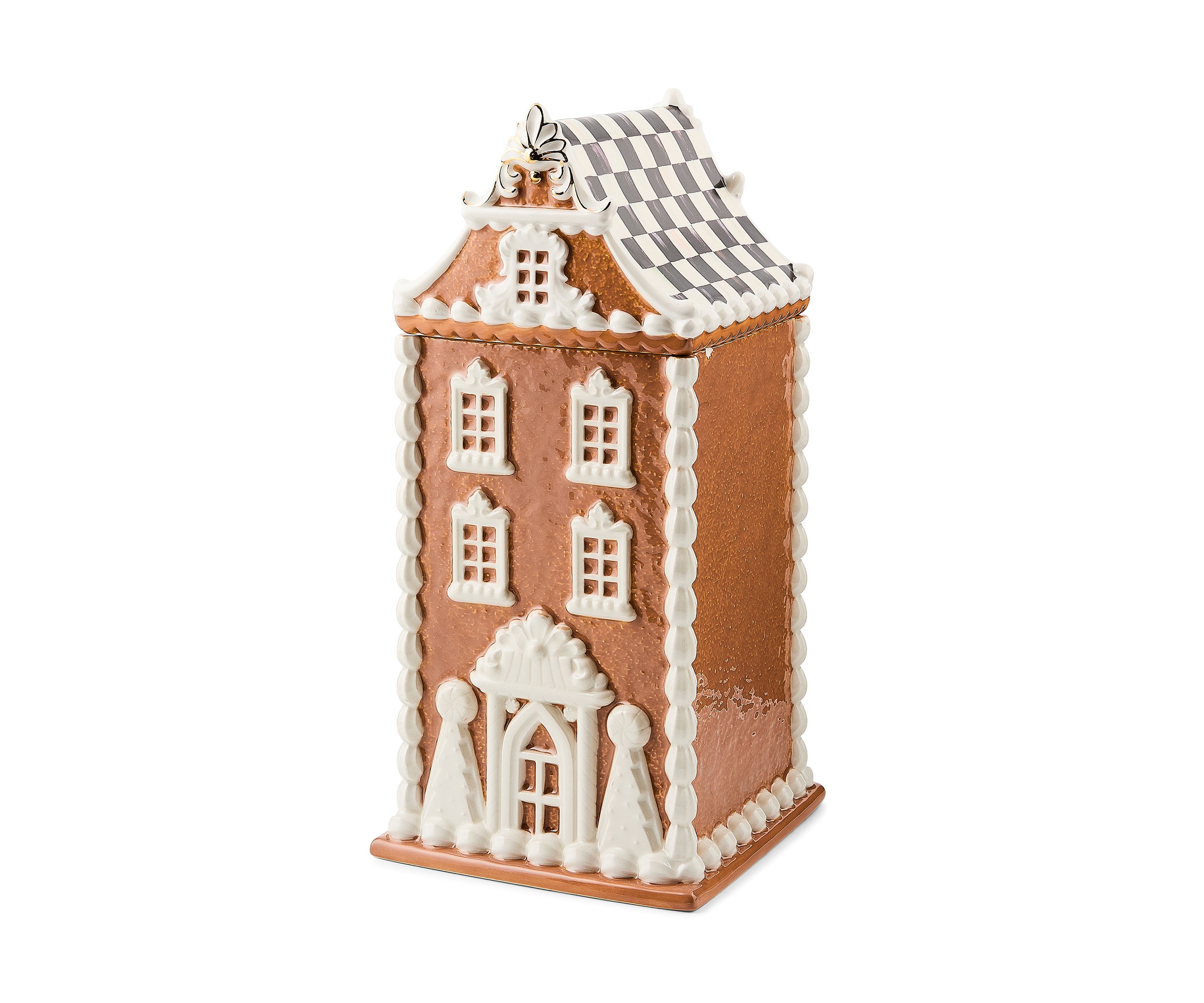 Gingerbread House Ceramic Cookie Jar