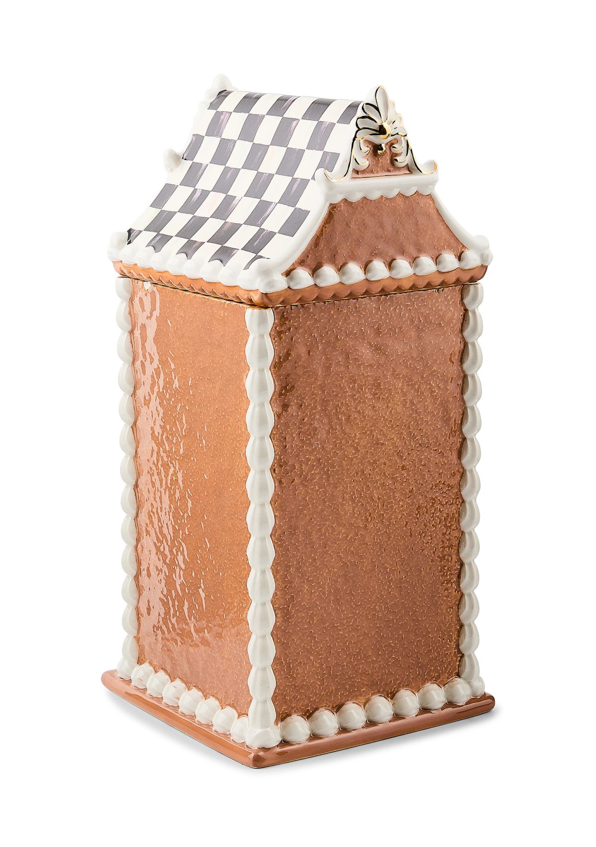 Gingerbread House Ceramic Cookie Jar