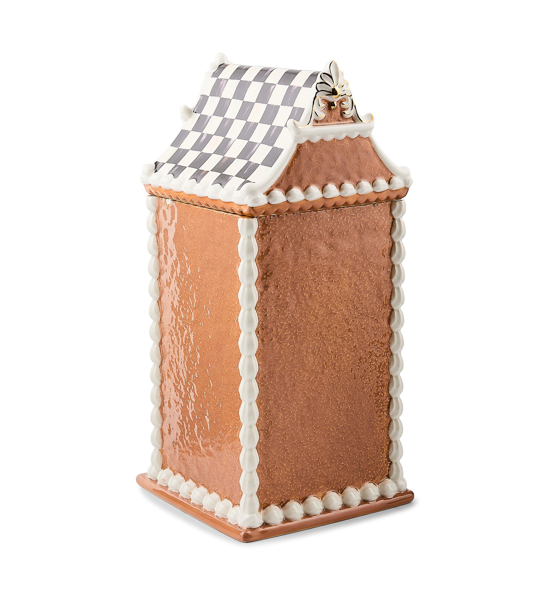 Gingerbread House Ceramic Cookie Jar