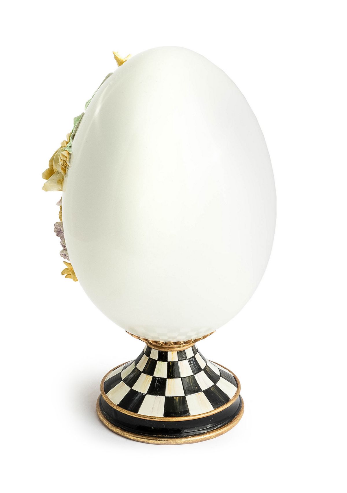 Botany Pedestal Egg Sculpture