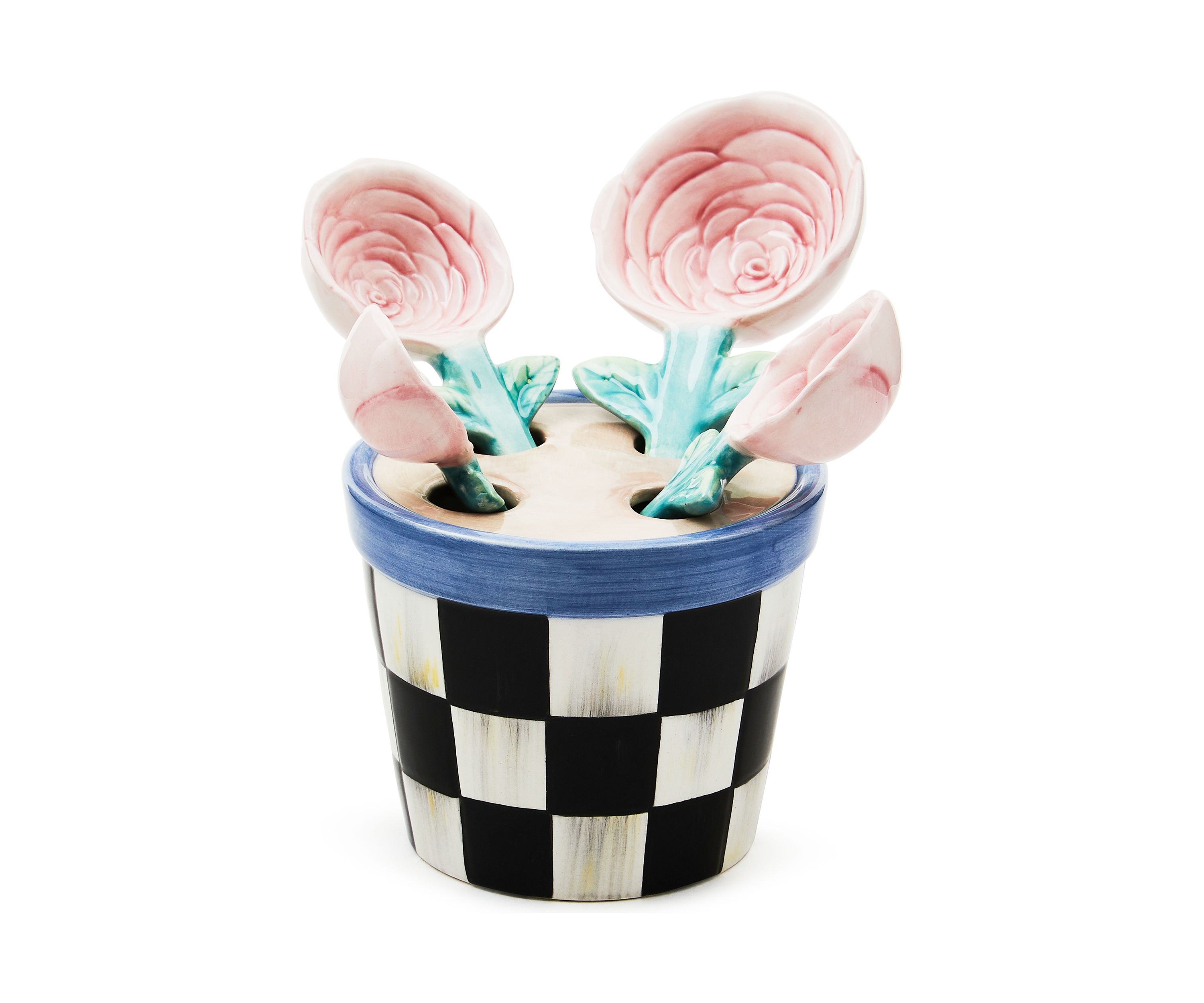 Rosy Meadow Potted Measuring Spoons