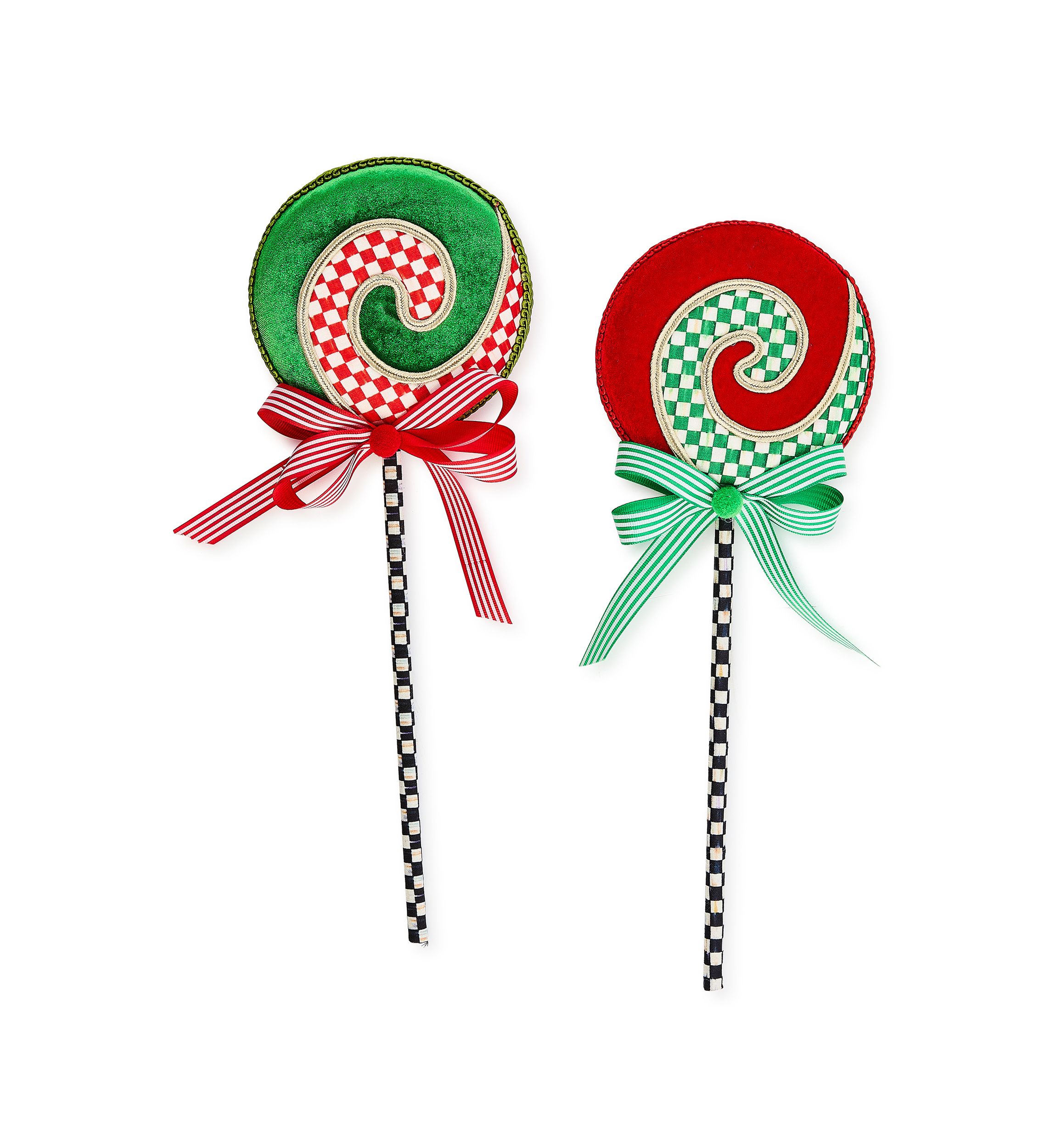 Check It Out Small Fabric Lollipop Picks