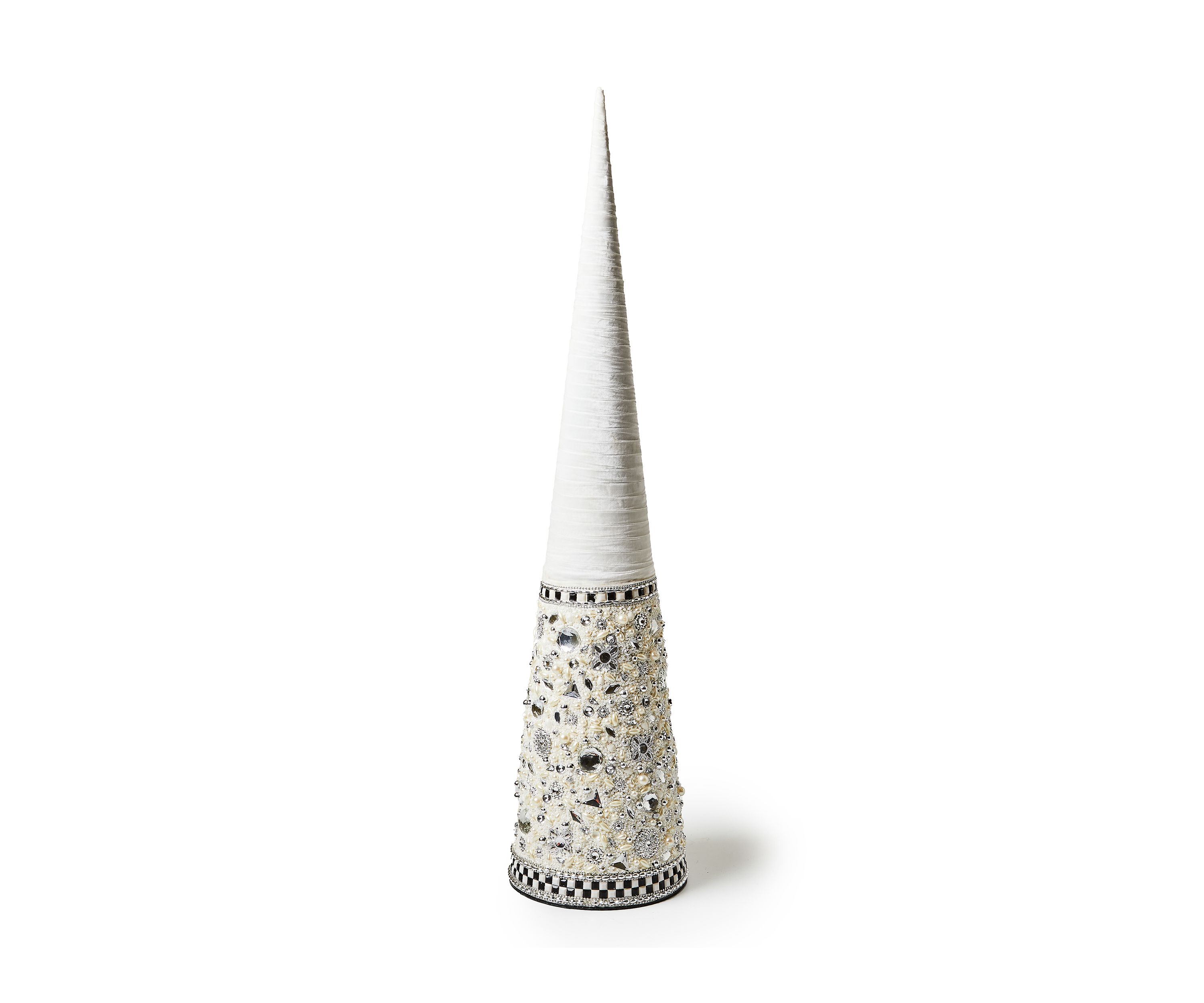 Crystal Palace Large Beaded Cone Tree