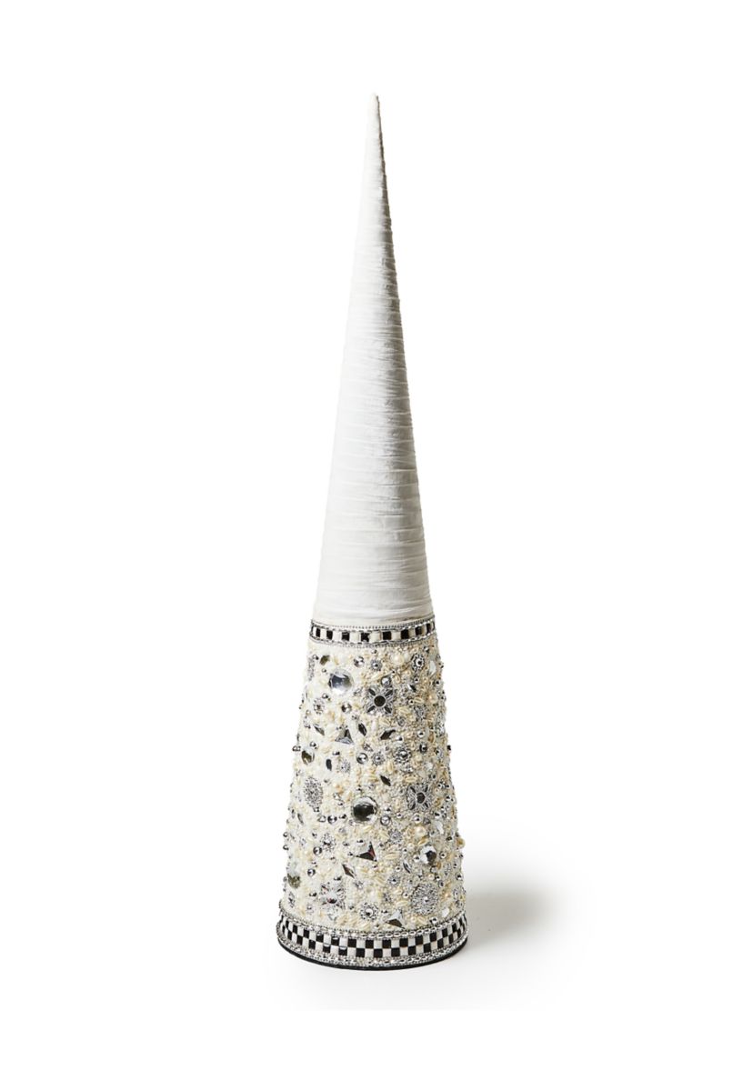 Crystal Palace Large Beaded Cone Tree