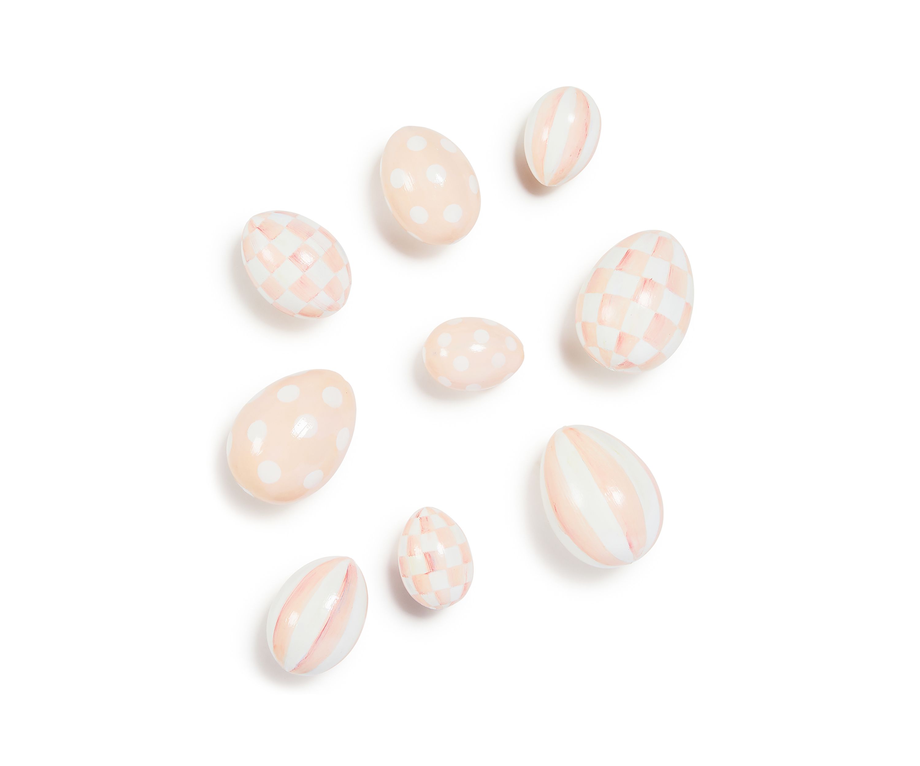 Rosy Eggs, Set of 9