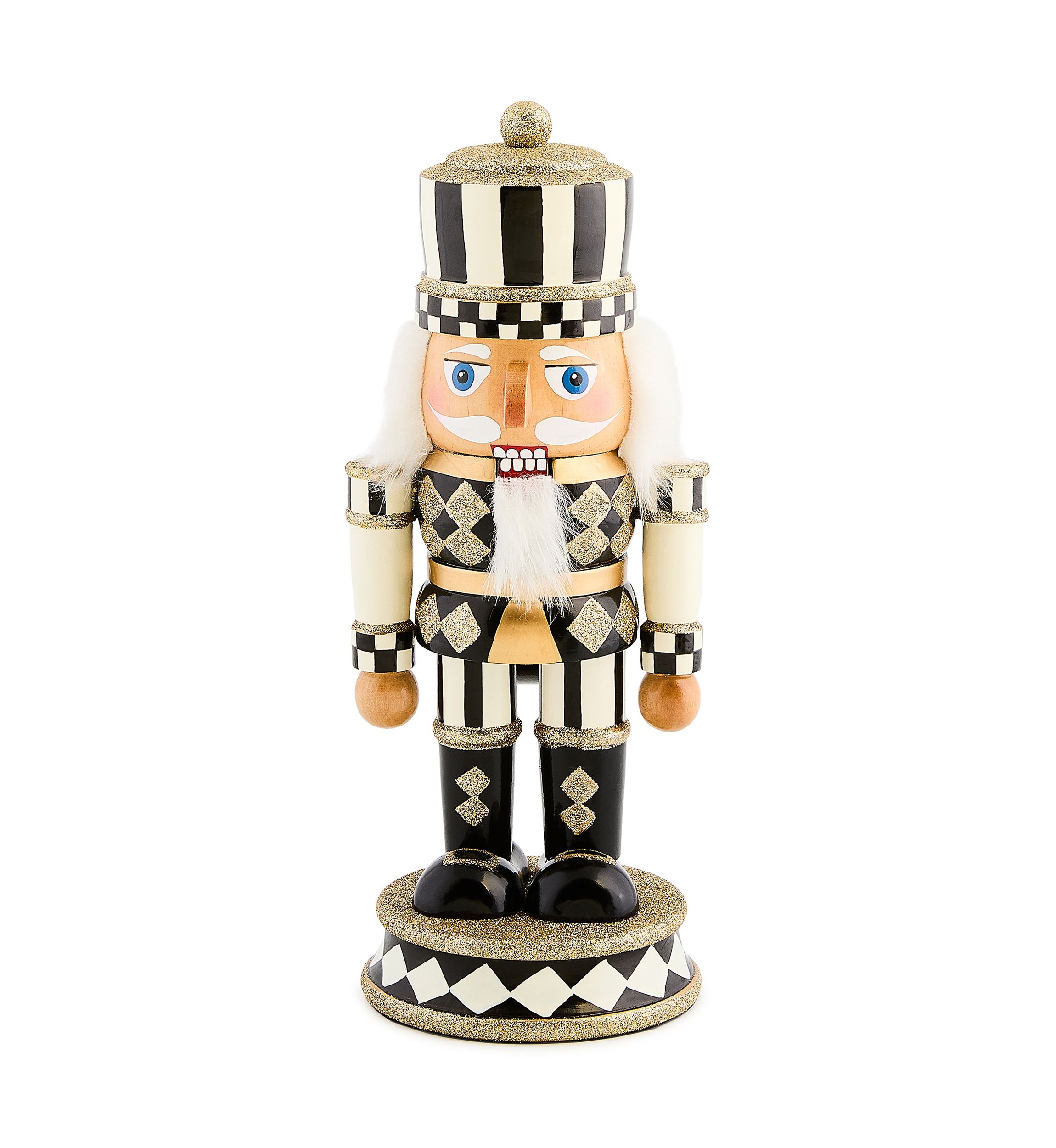 Courtly Harlequin Short Nutcracker
