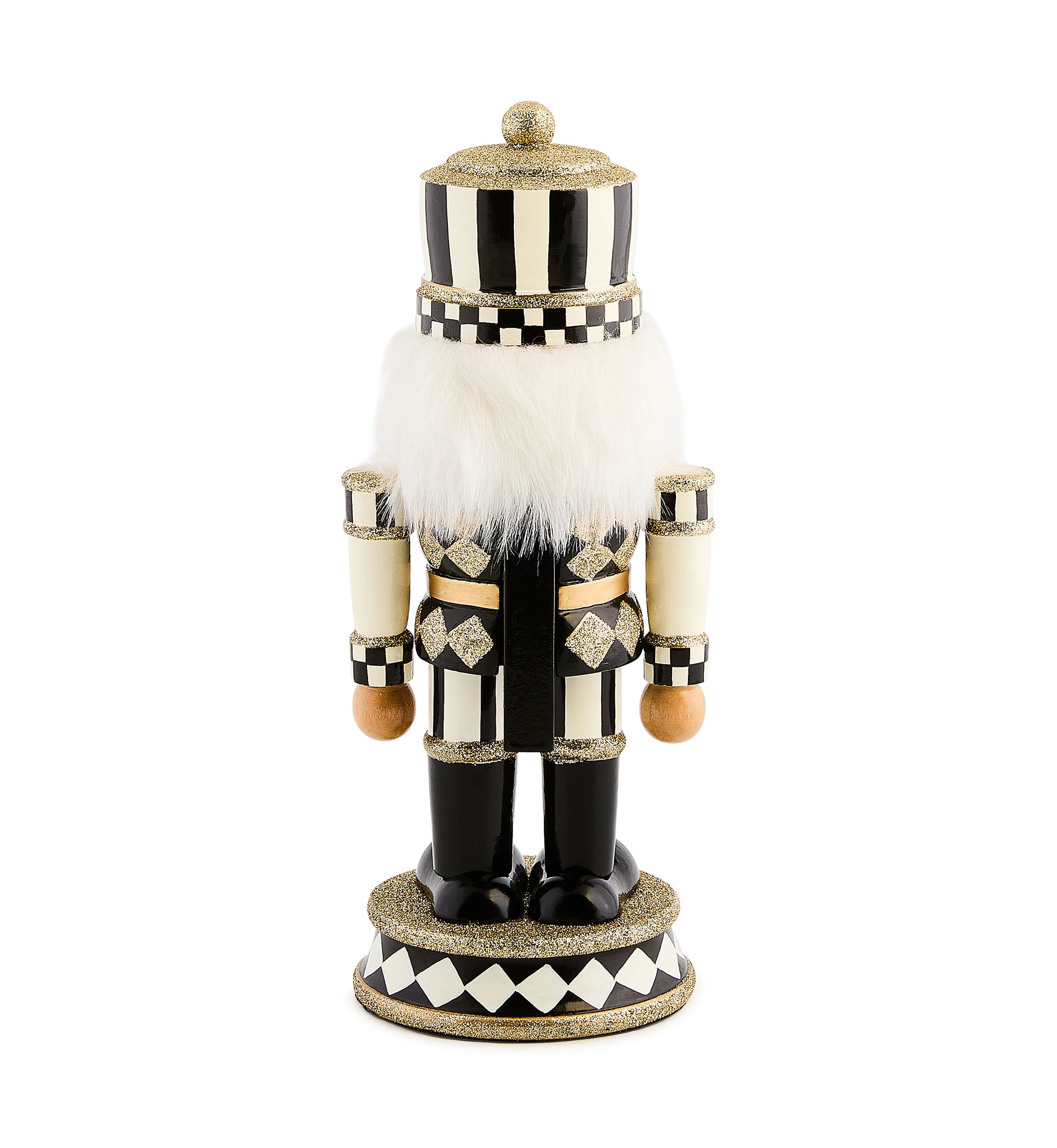 Courtly Harlequin Short Nutcracker