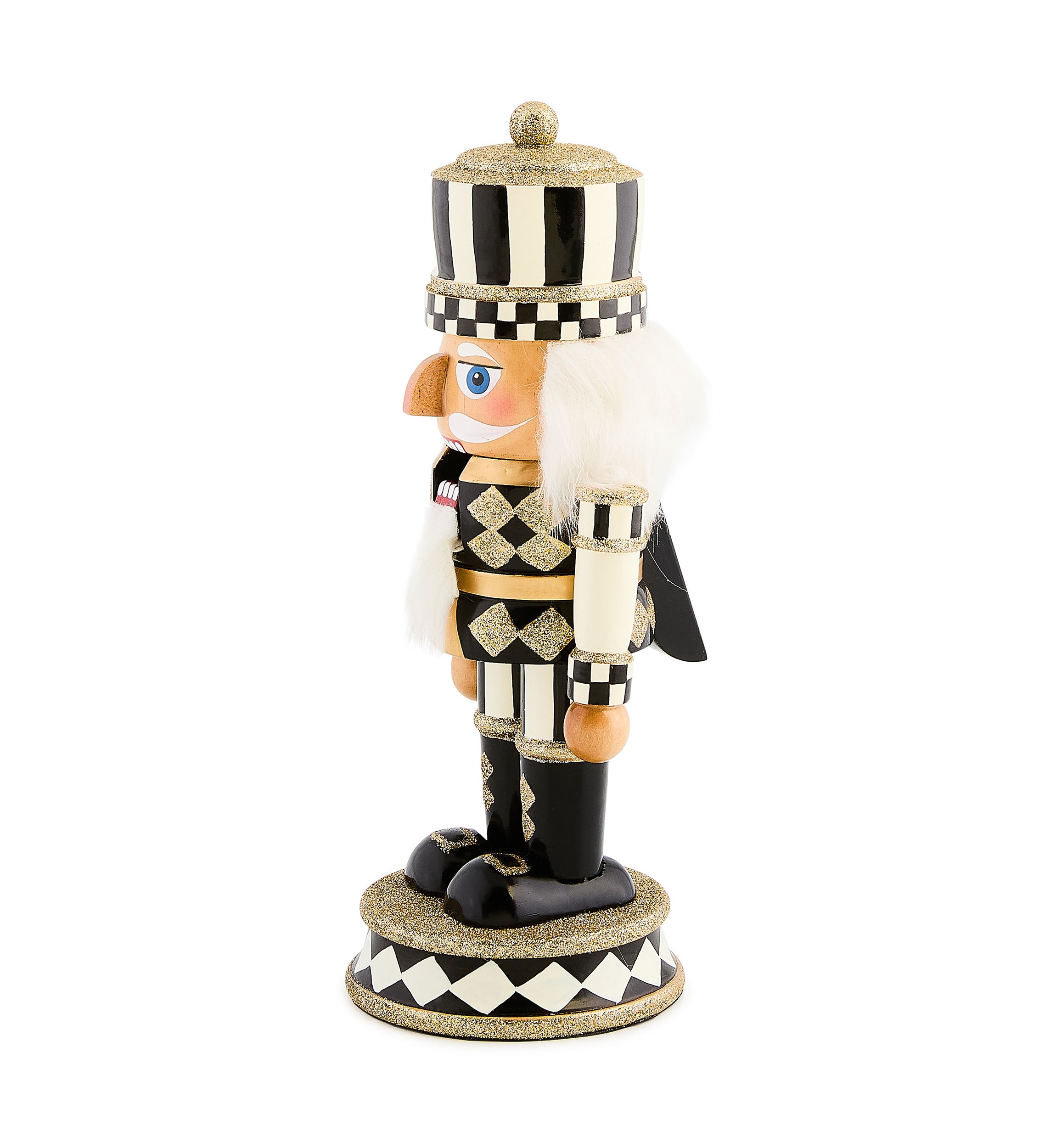 Courtly Harlequin Short Nutcracker