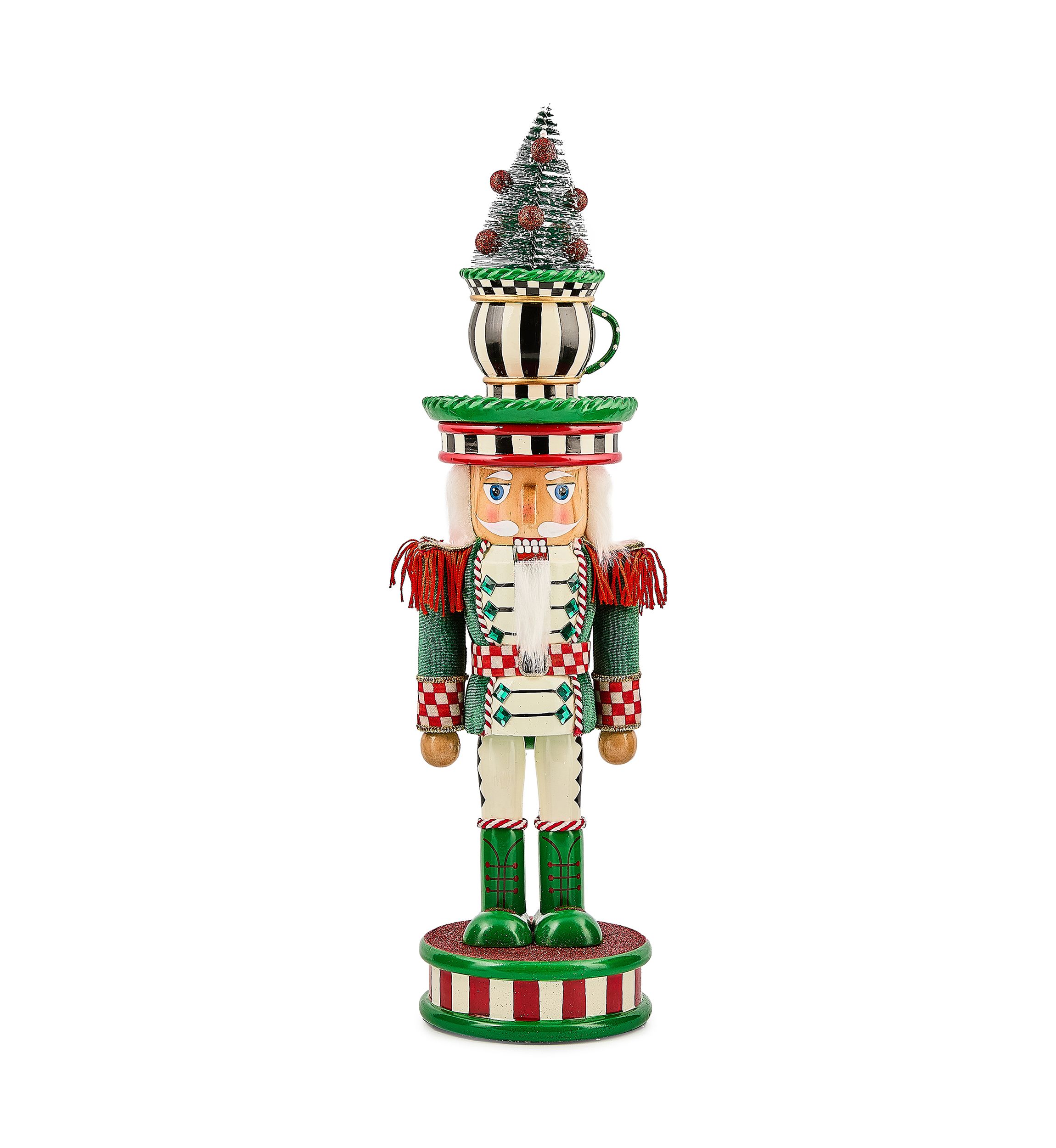 Check It Out Teacup Nutcracker