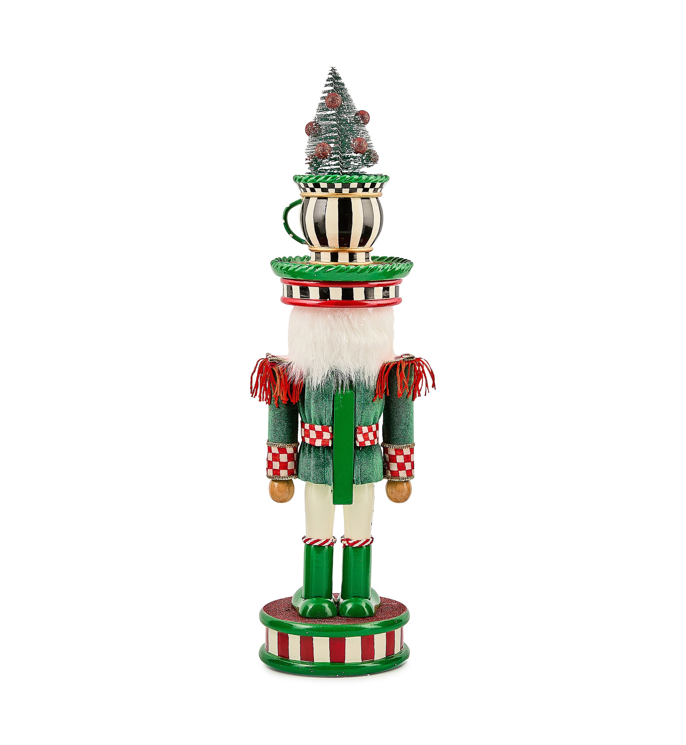 Check It Out Teacup Nutcracker