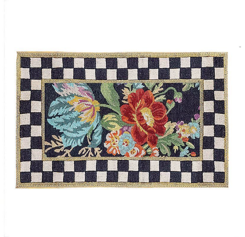 Flower Market 2 x 3 Washable Rug