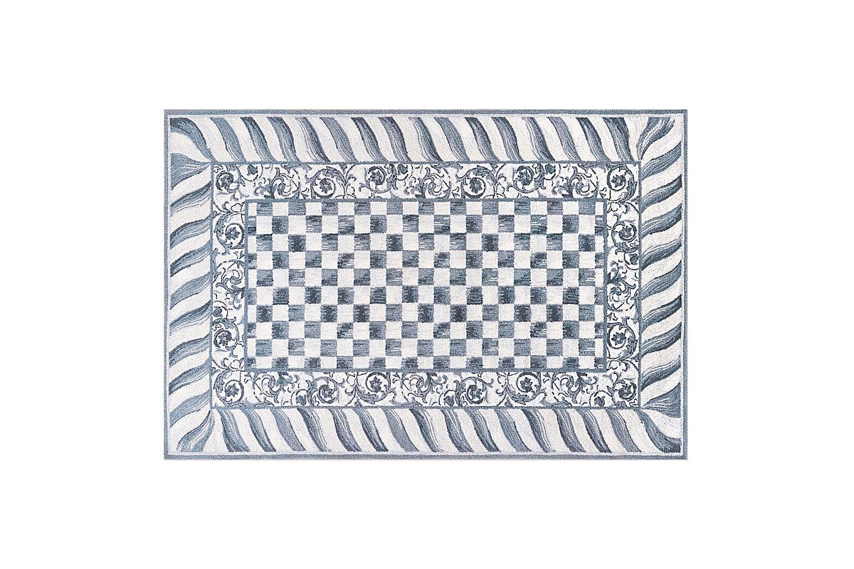 Sterling Check 5 x 76" Washable Rug