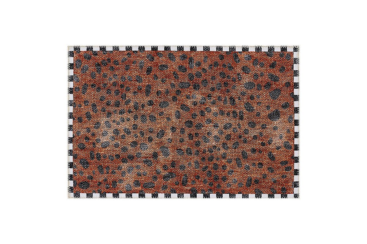 Cheetah 2 x 3 Washable Rug