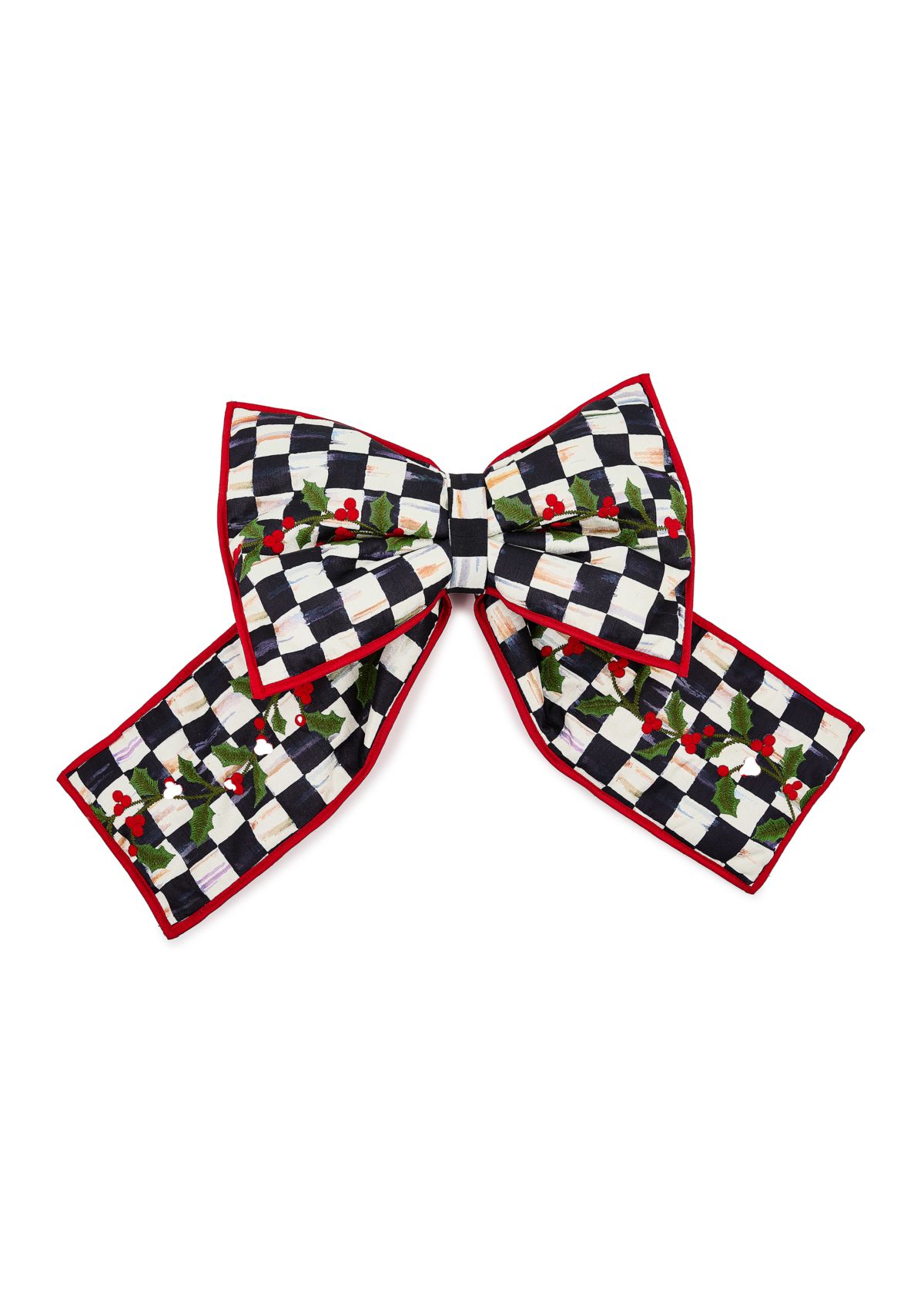 Courtly Check Holiday Large Bow
