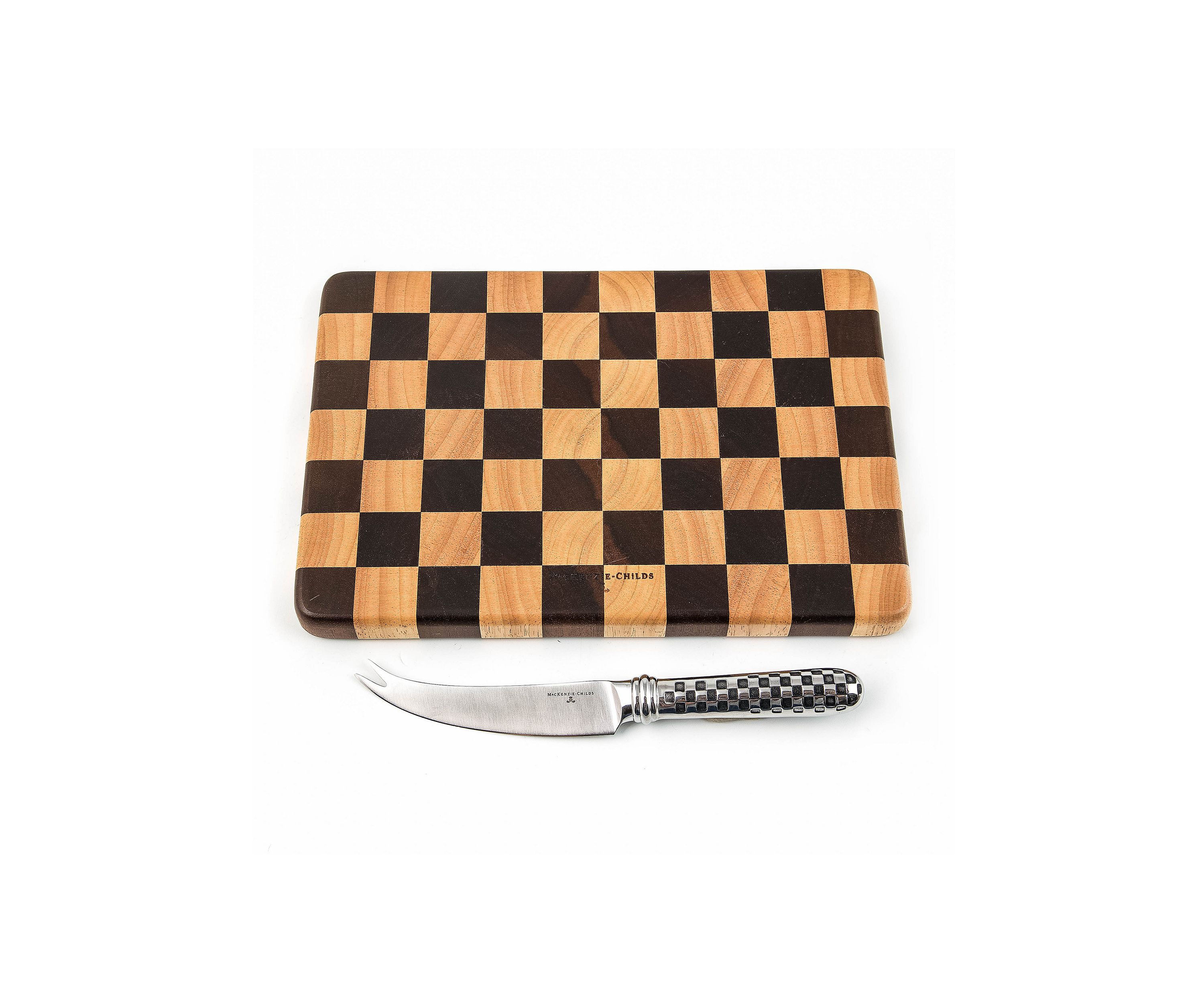 Check Cheese Board Set