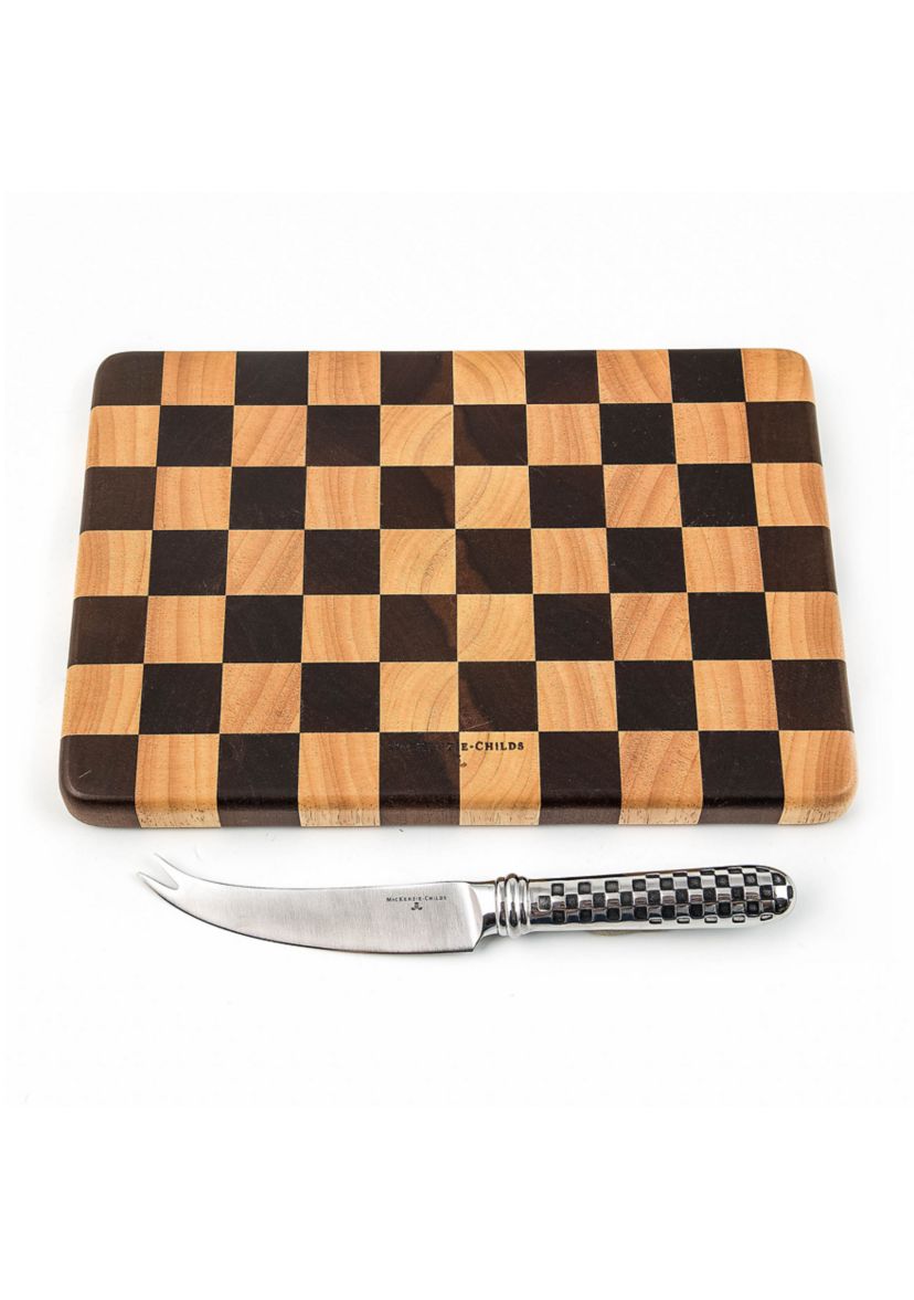 Check Cheese Board Set