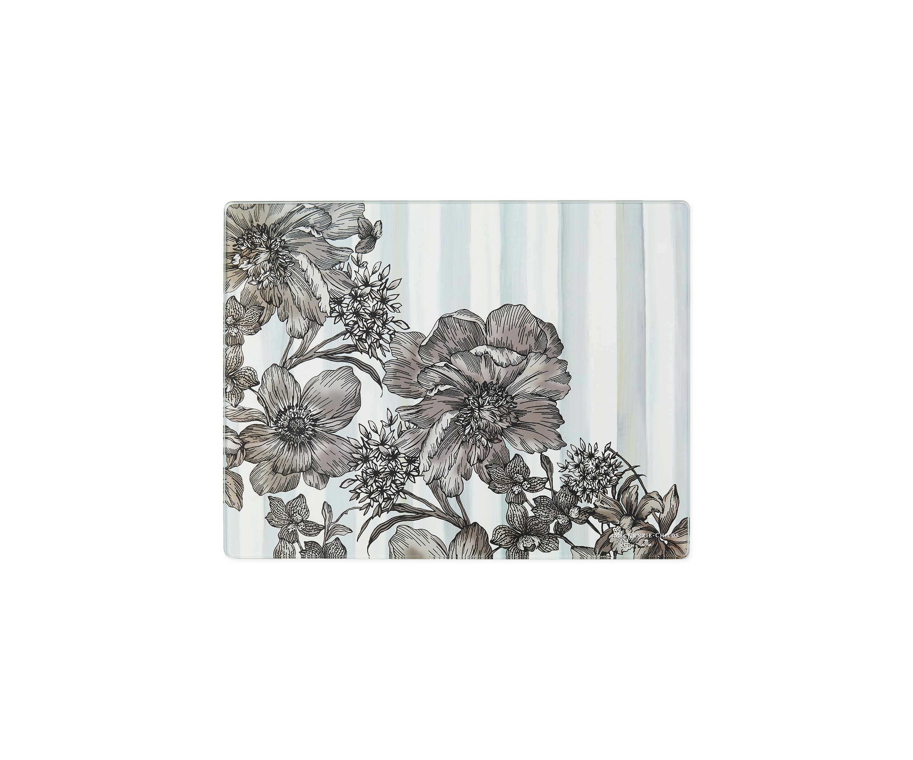 English Garden Glass Cutting Board - Set of 2 