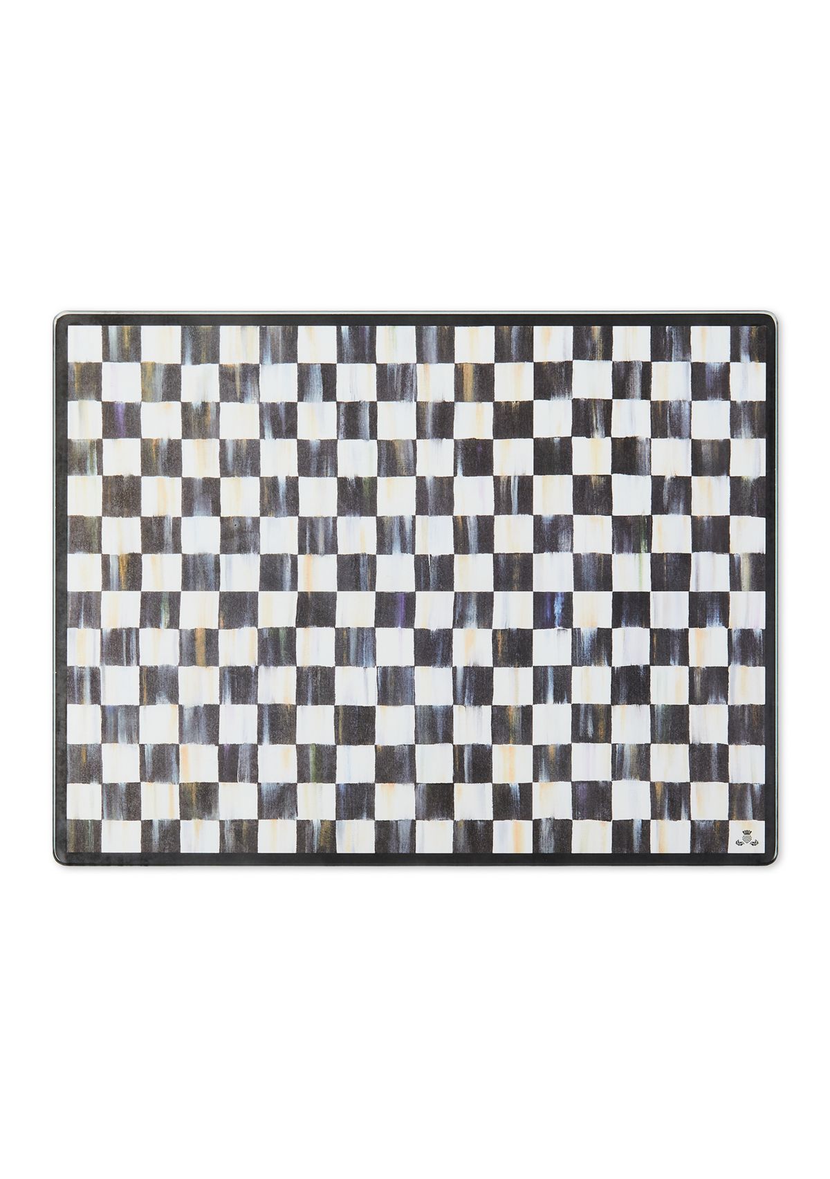 Check Glass Cutting Board - Set of 2