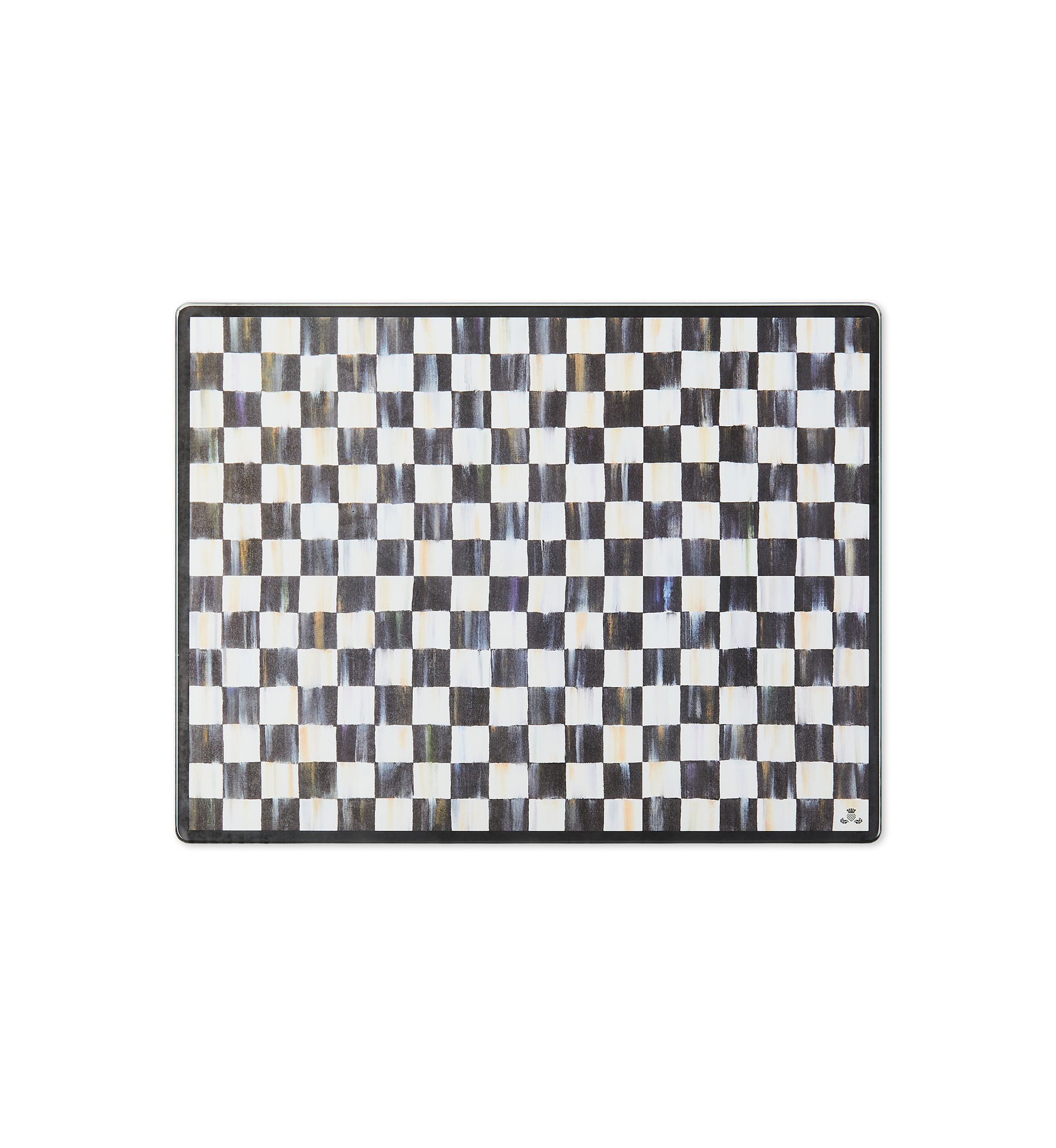 Check Glass Cutting Board - Set of 2